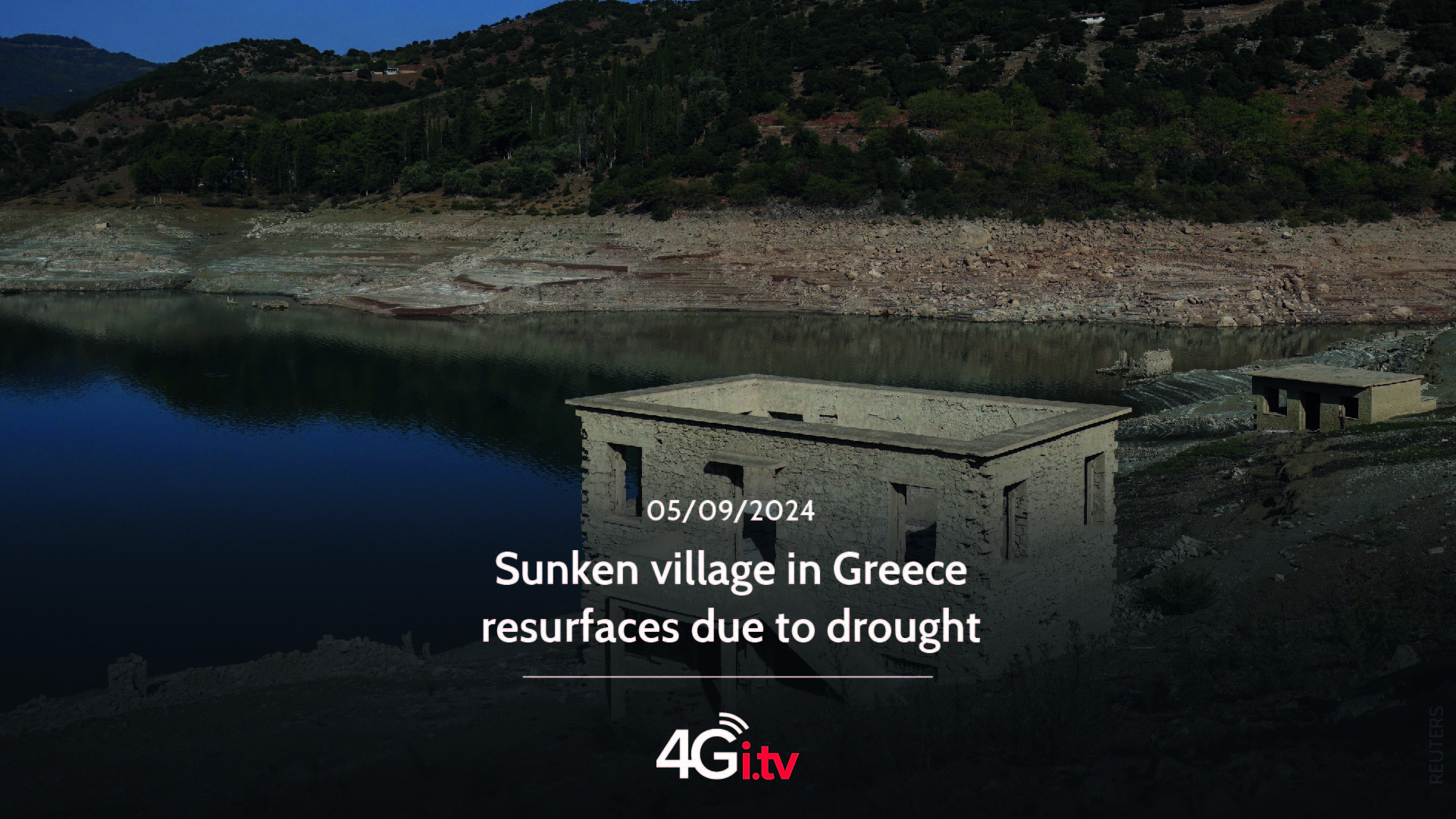 Подробнее о статье Sunken village in Greece resurfaces due to drought