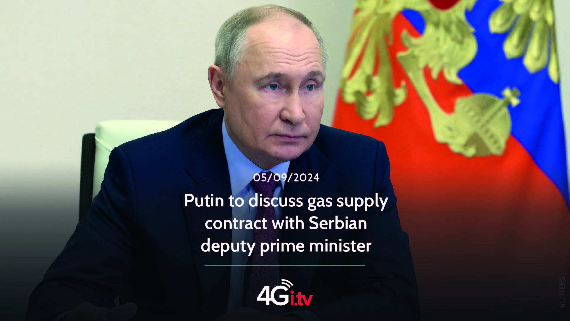 Read more about the article Putin to discuss gas supply contract with Serbian deputy prime minister