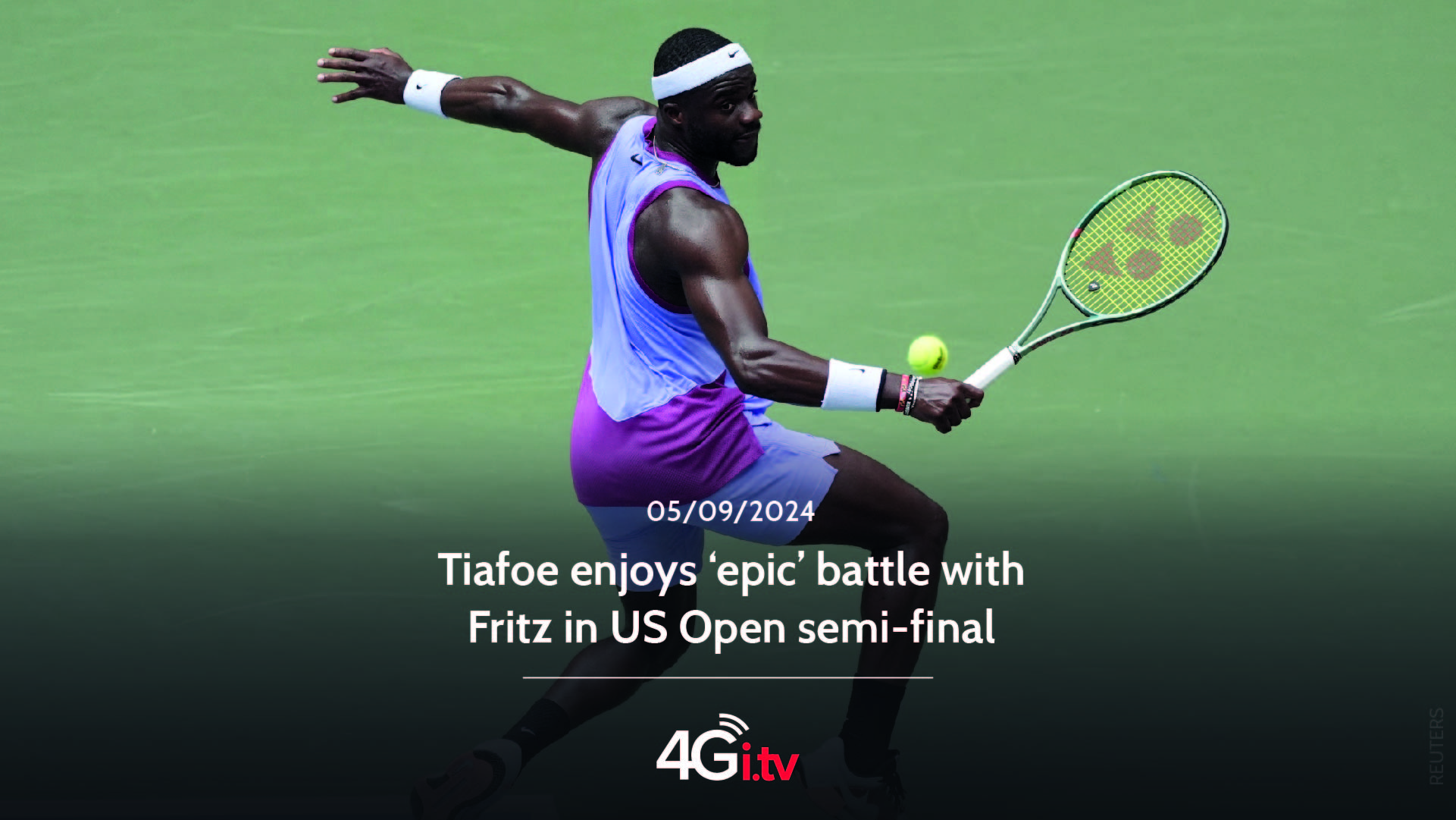 Read more about the article Tiafoe enjoys ‘epic’ battle with Fritz in US Open semi-final