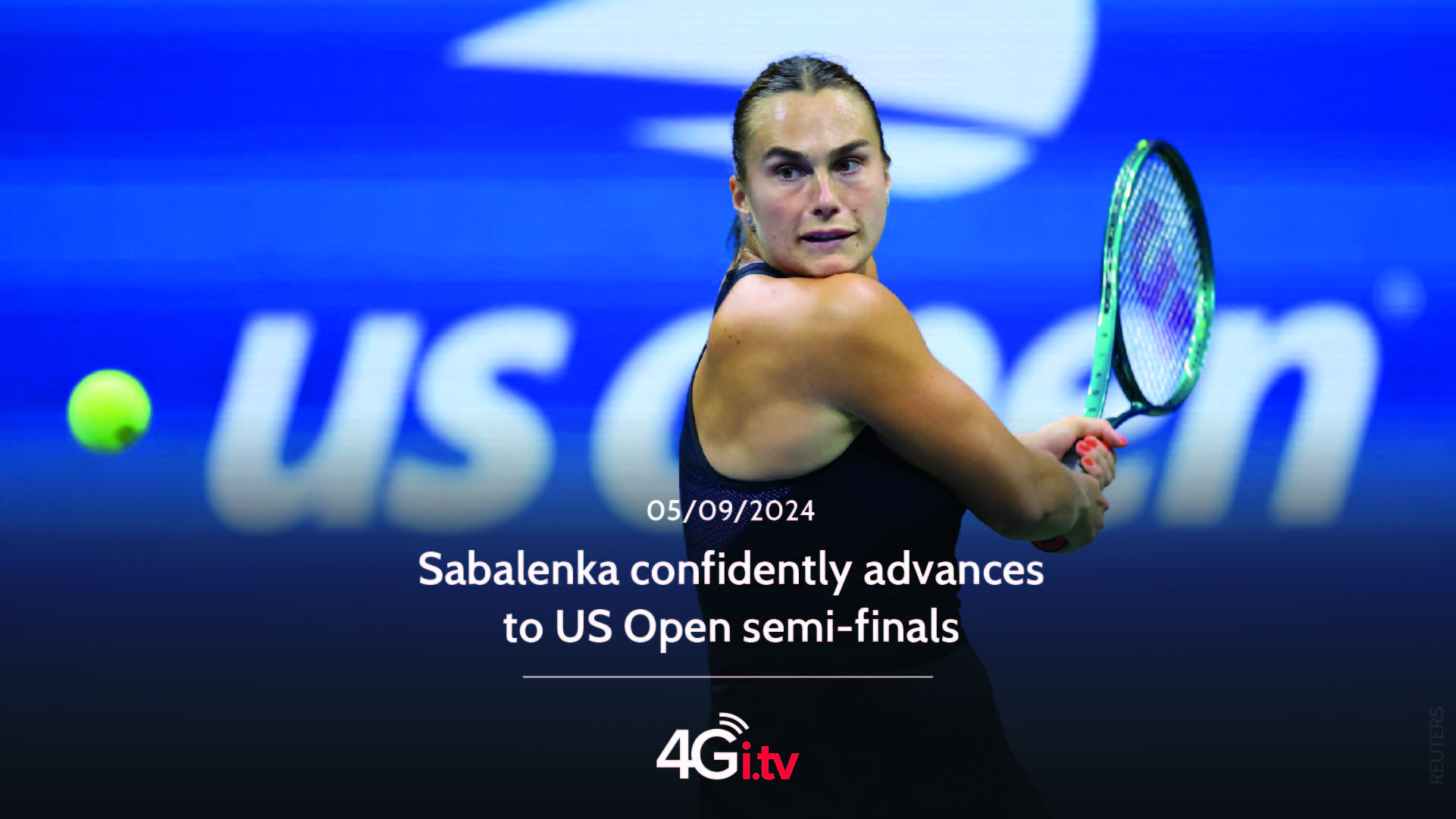 Read more about the article Sabalenka confidently advances to US Open semi-finals 