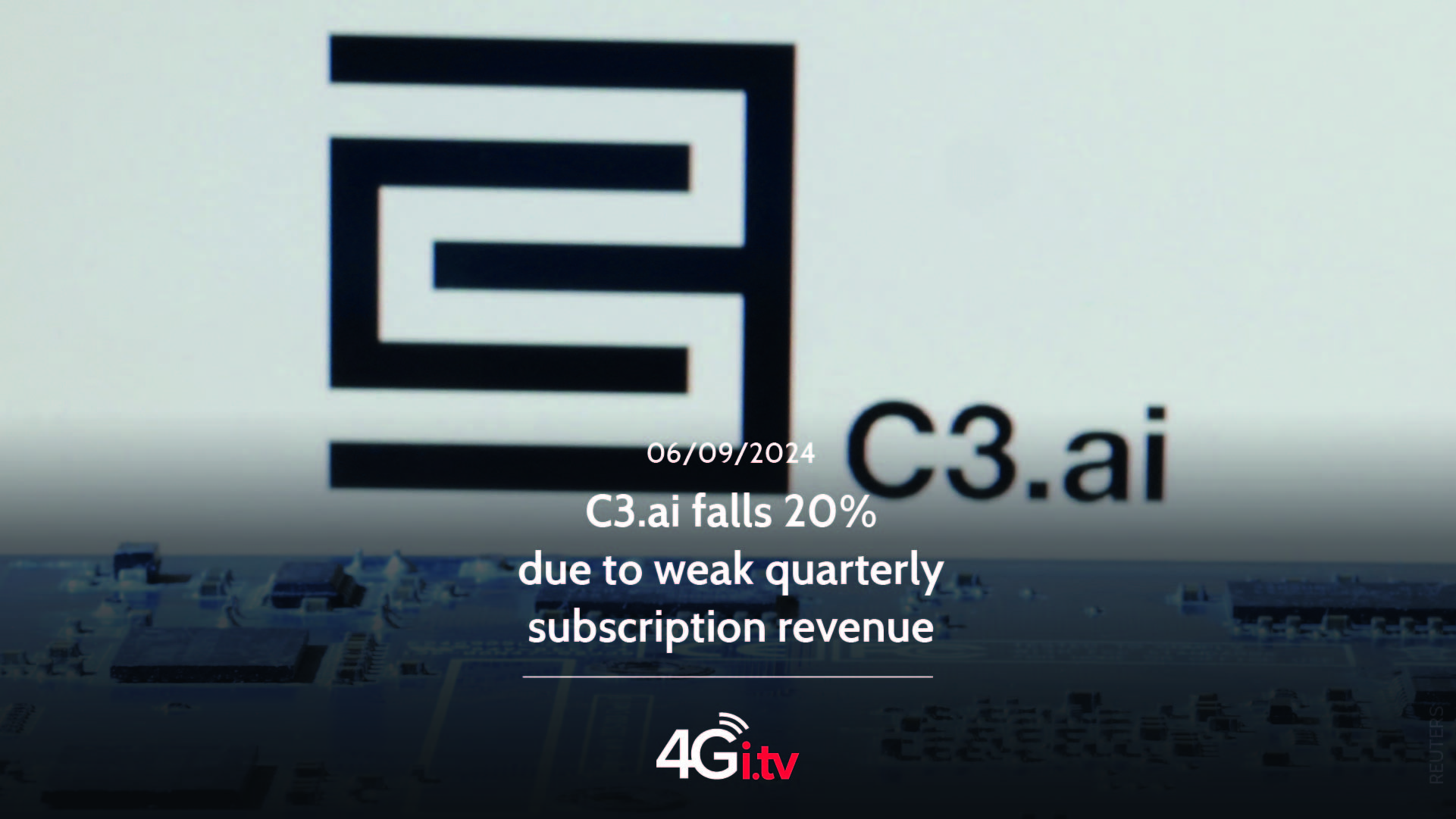 Read more about the article C3.ai falls 20% due to weak quarterly subscription revenue