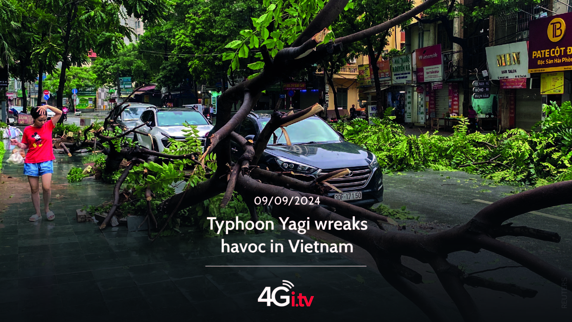 Подробнее о статье Typhoon Yagi wreaks havoc in Vietnam