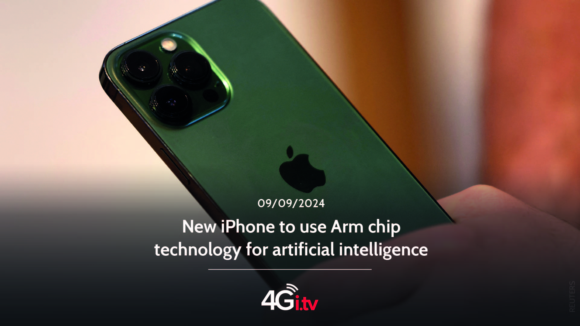 Read more about the article New iPhone to use Arm chip technology for artificial intelligence