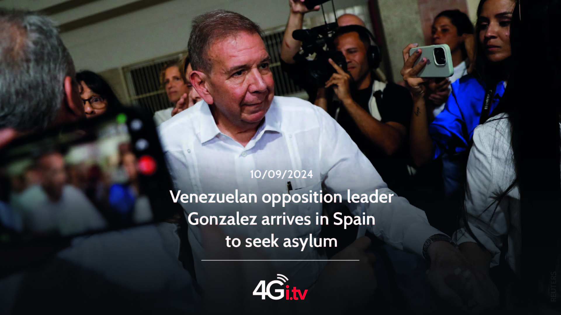 Read more about the article Venezuelan opposition leader Gonzalez arrives in Spain to seek asylum