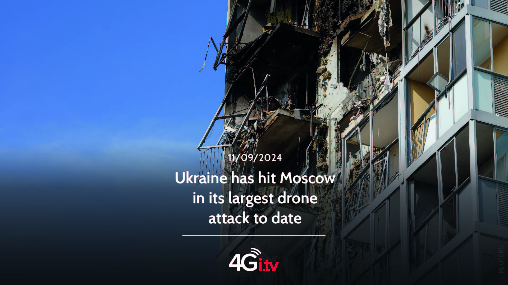 Подробнее о статье Ukraine has hit Moscow in its largest drone attack to date