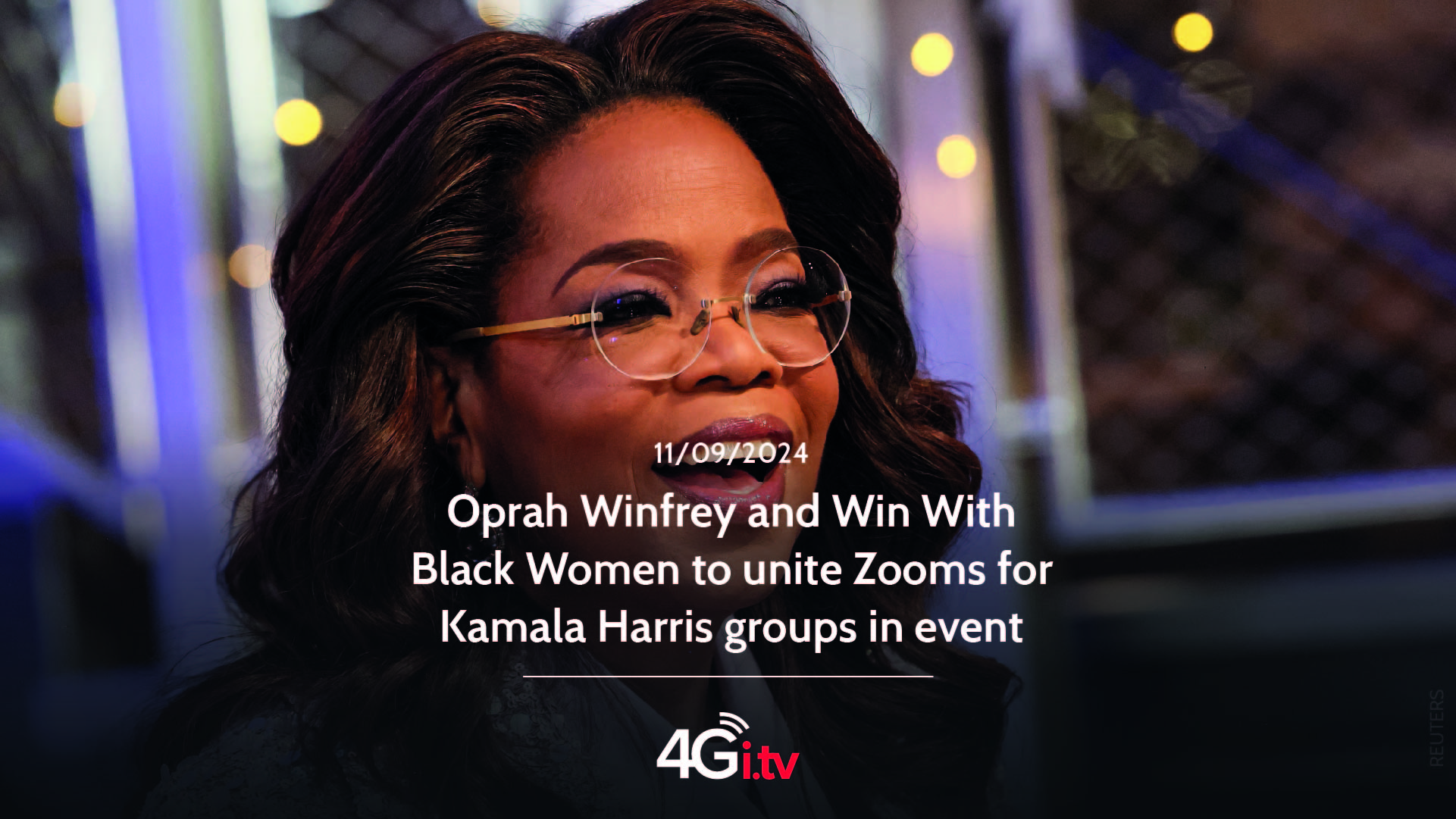 Read more about the article Oprah Winfrey and Win With Black Women to unite Zooms for Kamala Harris groups in event