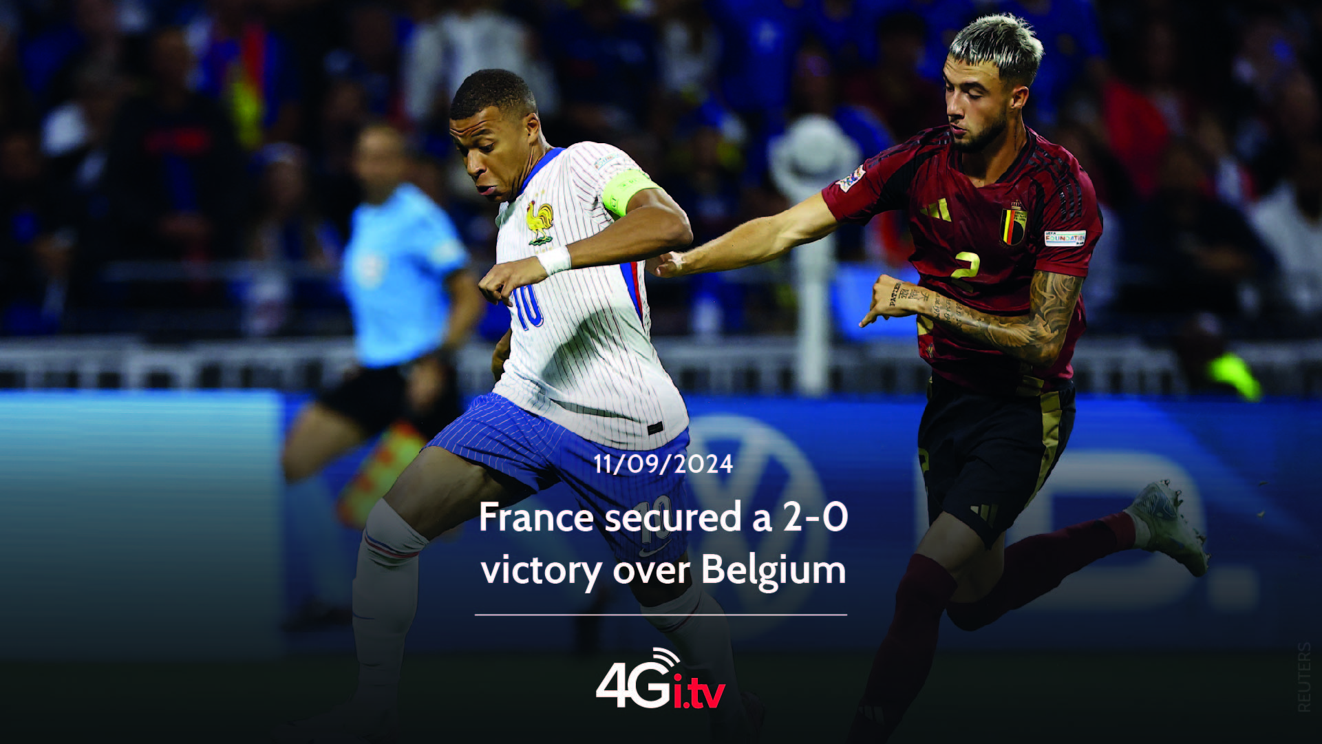 Read more about the article France secured a 2-0 victory over Belgium