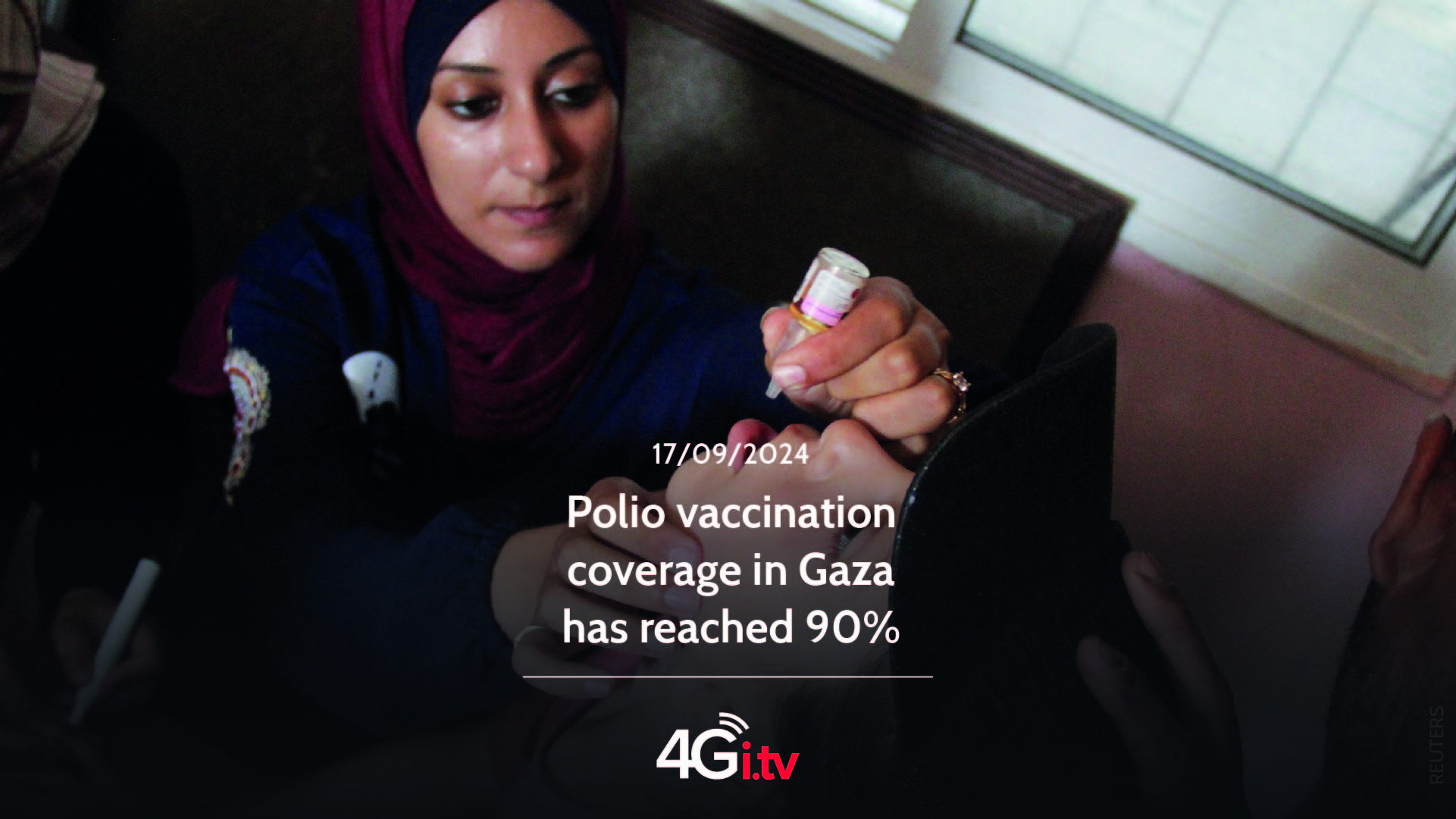 Lesen Sie mehr über den Artikel Polio vaccination coverage in Gaza has reached 90%