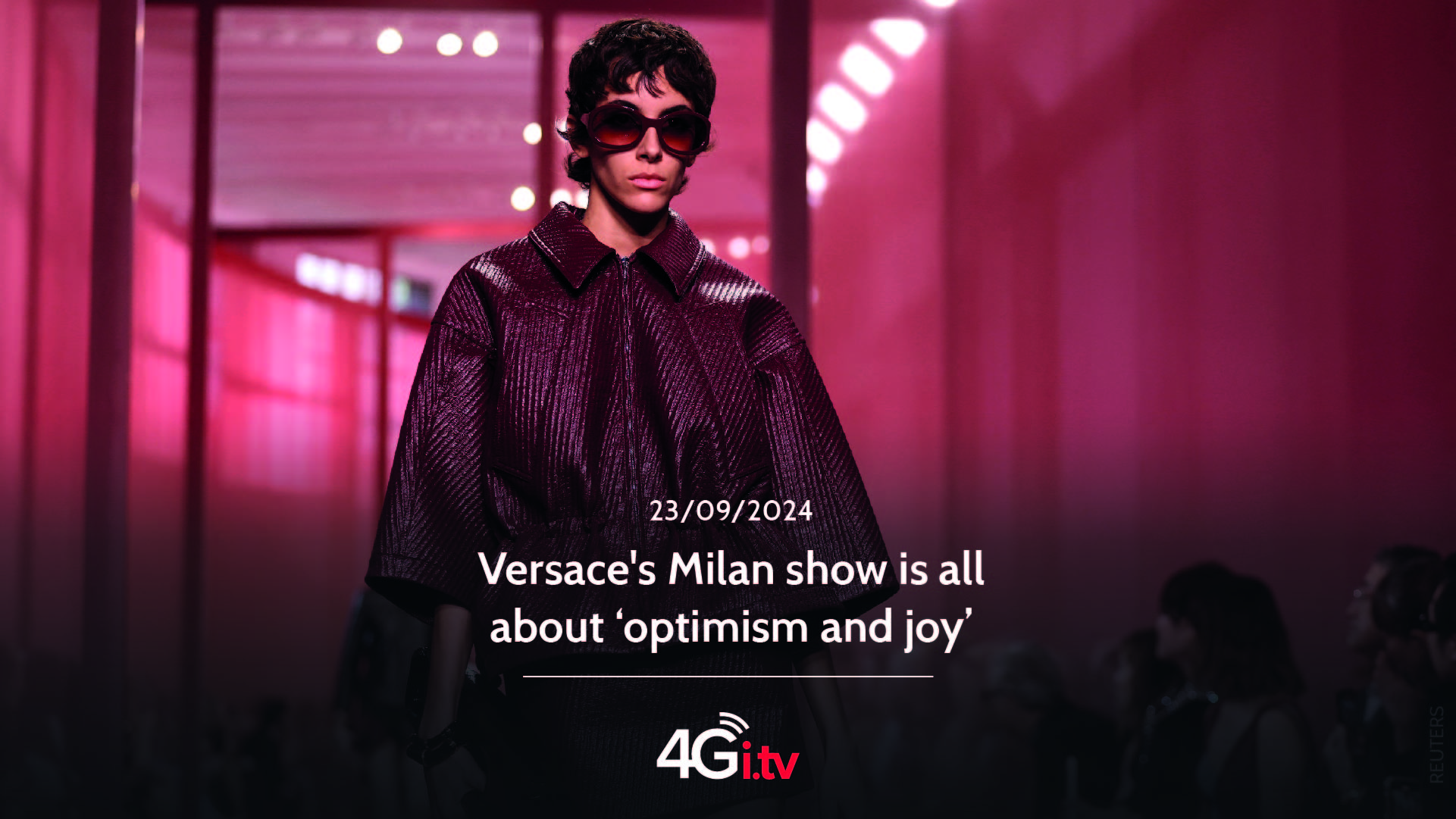 Read more about the article Versace’s Milan show is all about ‘optimism and joy’