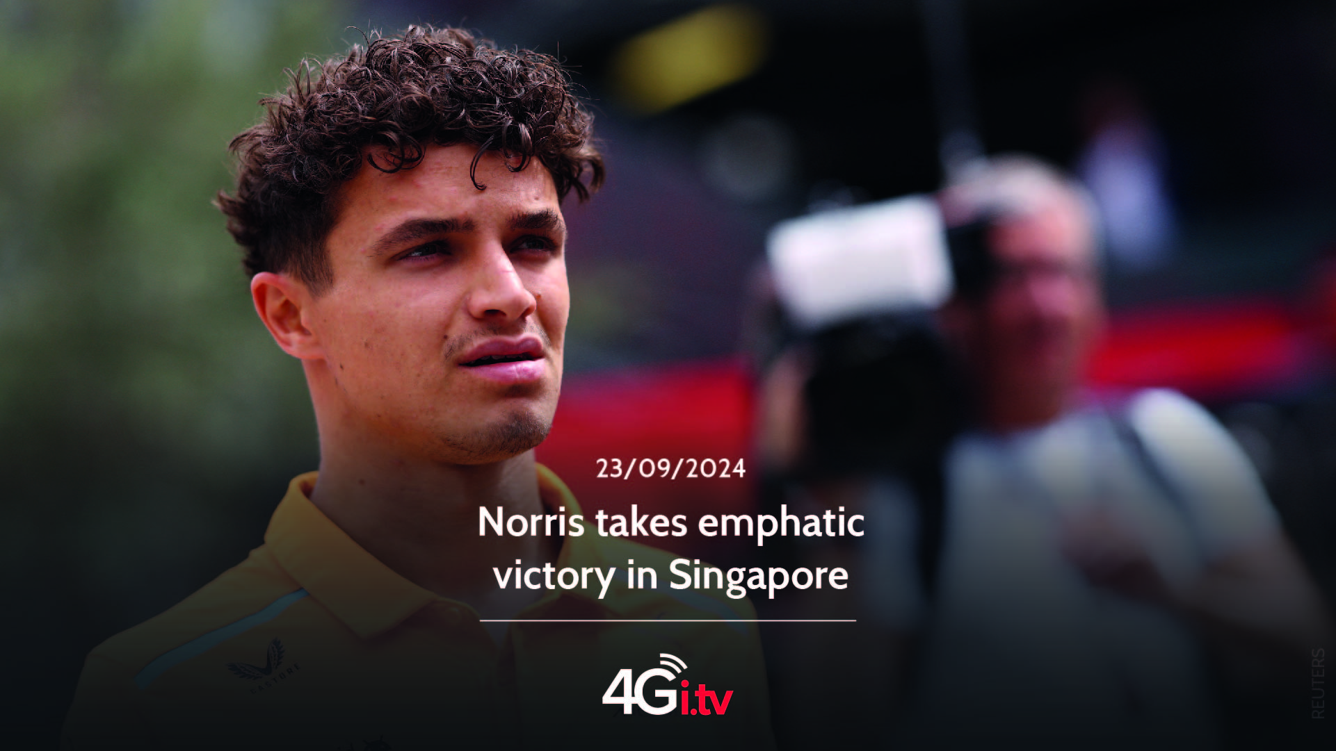 Read more about the article Norris takes emphatic victory in Singapore