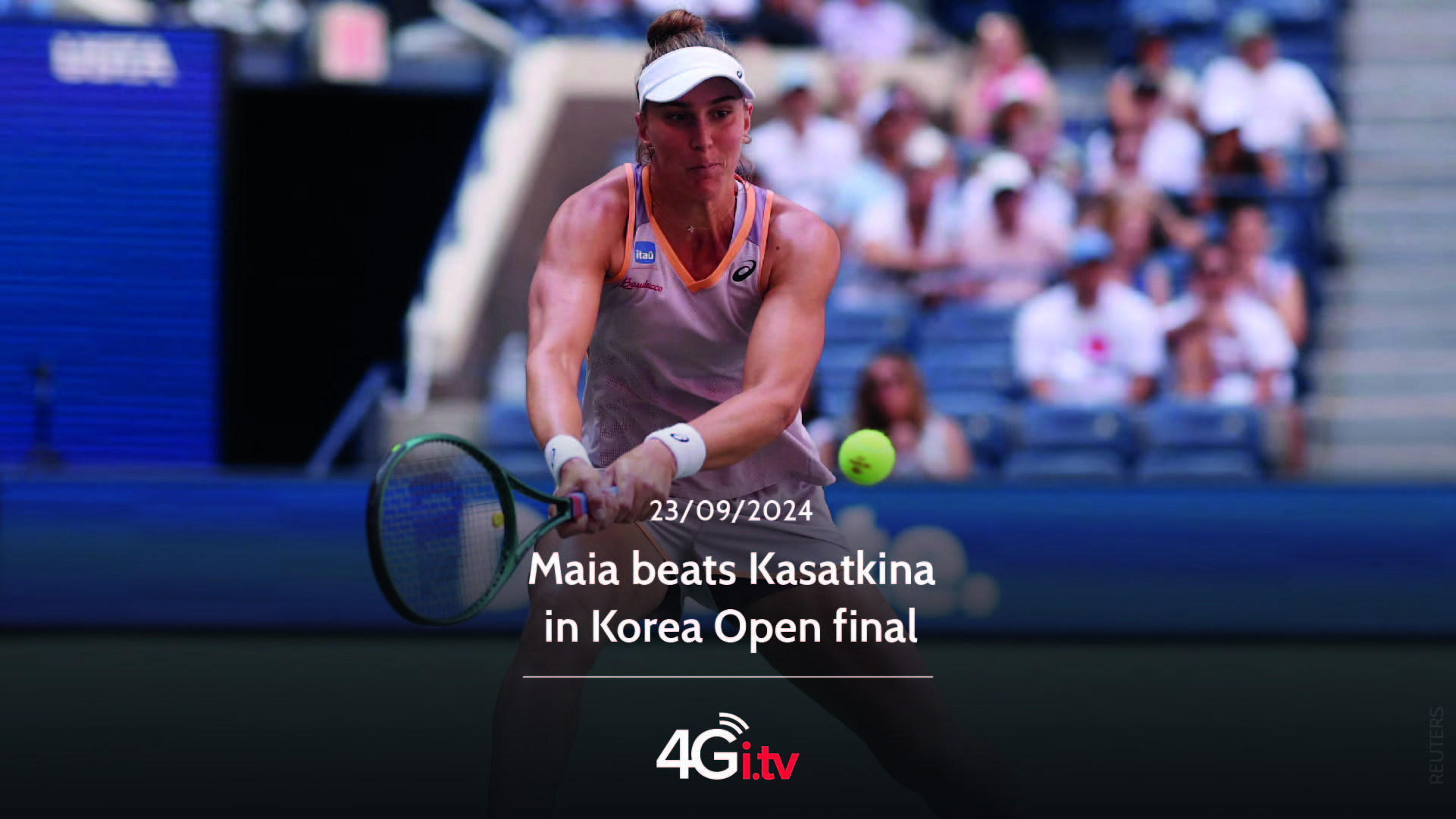 Read more about the article Maia beats Kasatkina in Korea Open final