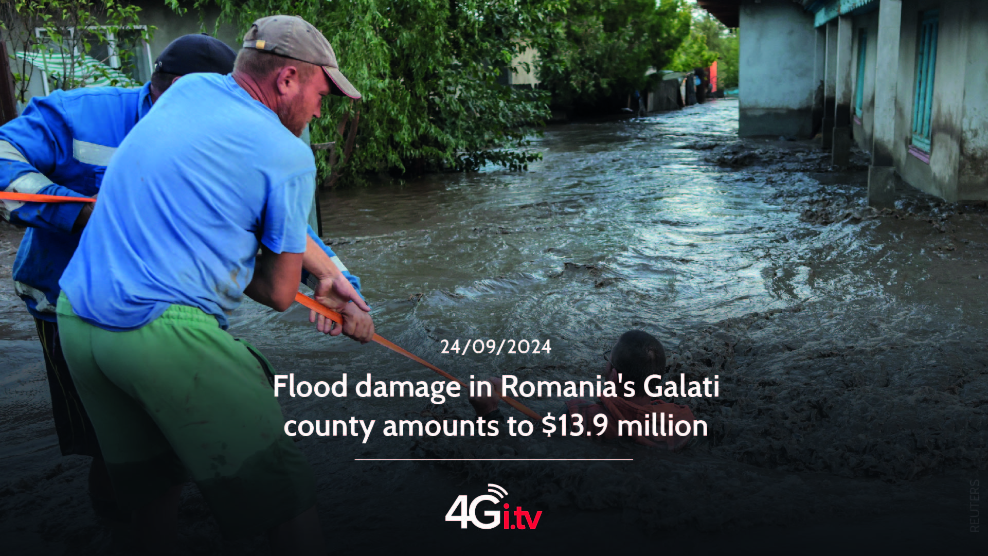 Подробнее о статье Flood damage in Romania’s Galati county amounts to $13.9 million