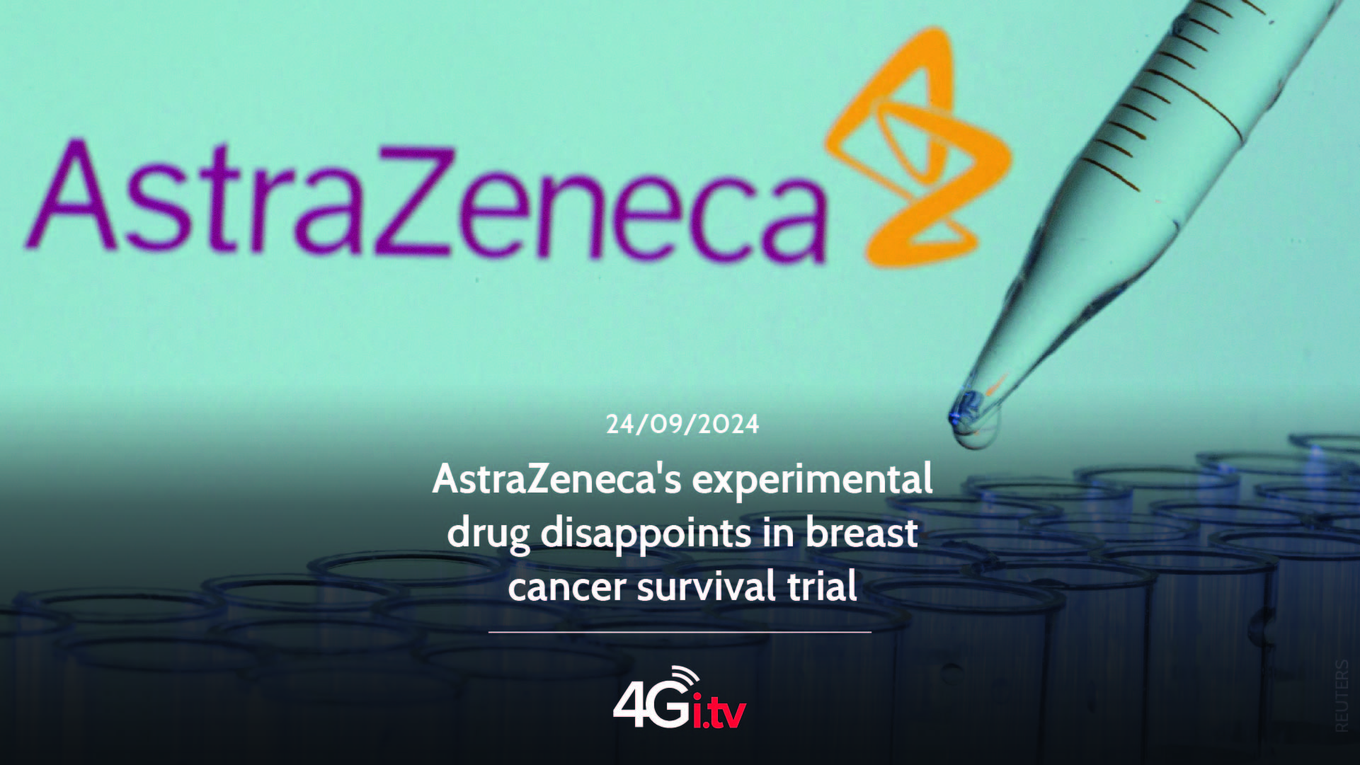 Подробнее о статье AstraZeneca’s experimental drug disappoints in breast cancer survival trial