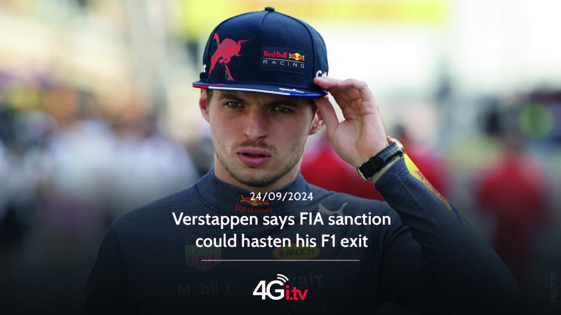 Read more about the article Verstappen says FIA sanction could hasten his F1 exit