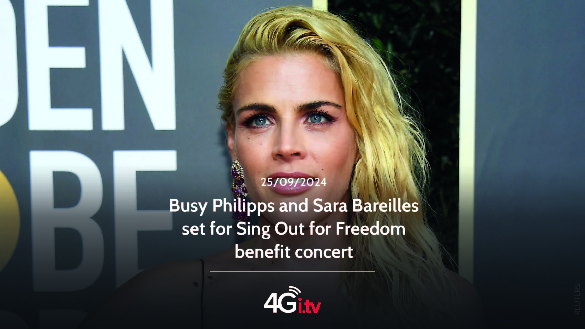 Read more about the article Busy Philipps and Sara Bareilles set for Sing Out for Freedom benefit concer