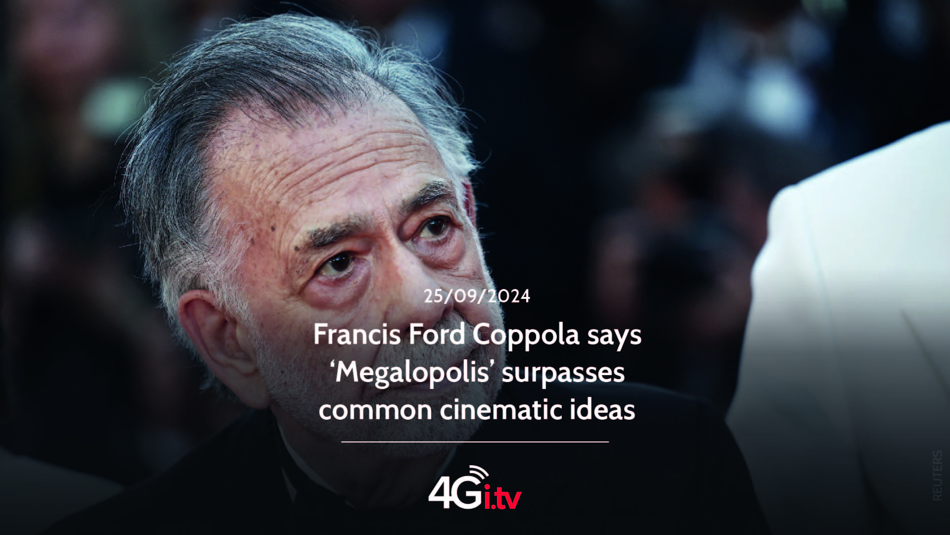 Подробнее о статье Francis Ford Coppola says ‘Megalopolis’ surpasses common cinematic ideas