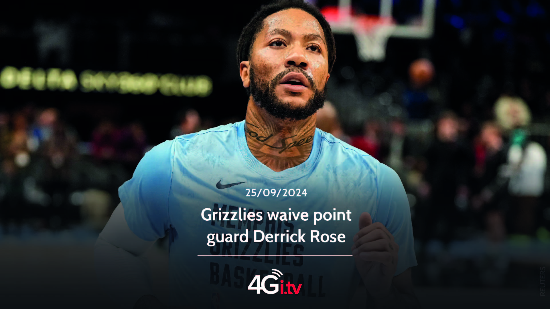 Read more about the article Grizzlies waive point guard Derrick Rose