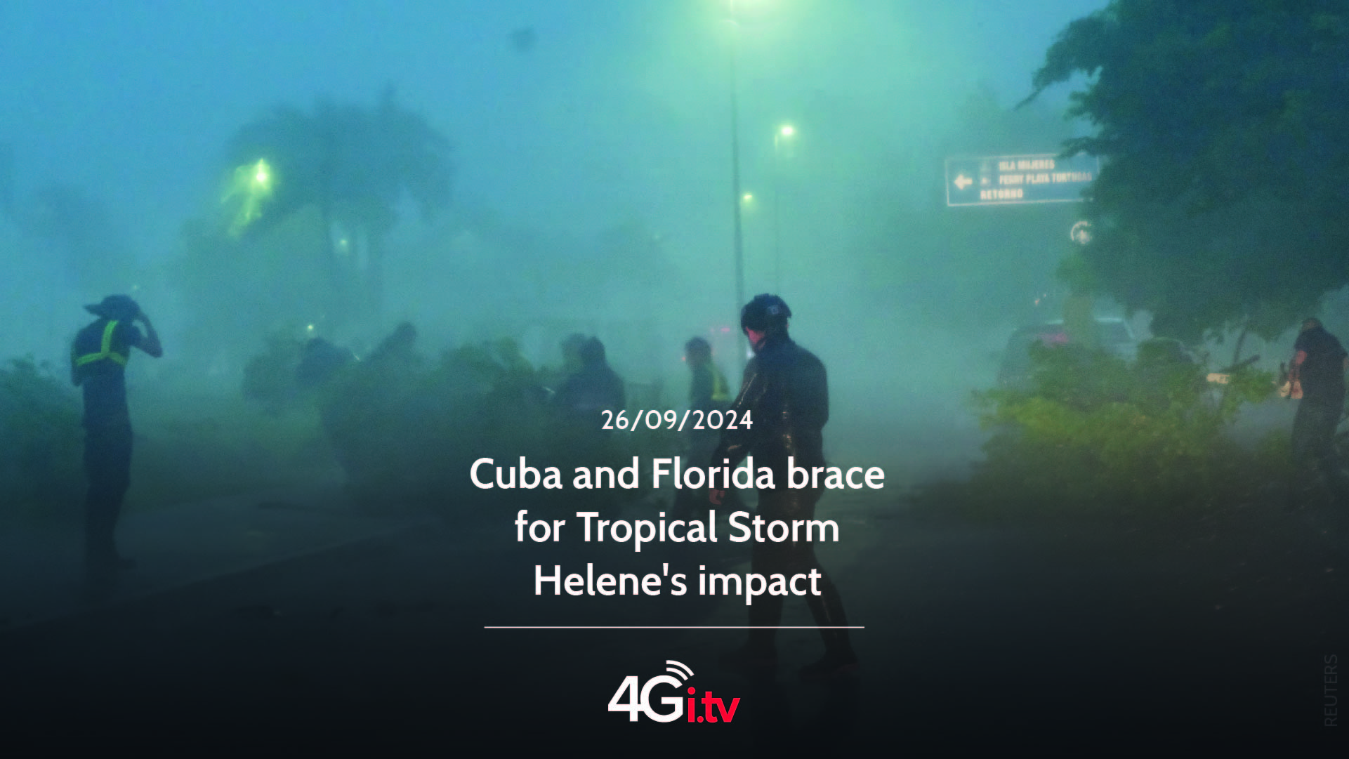 Read more about the article Cuba and Florida brace for Tropical Storm Helene’s impact