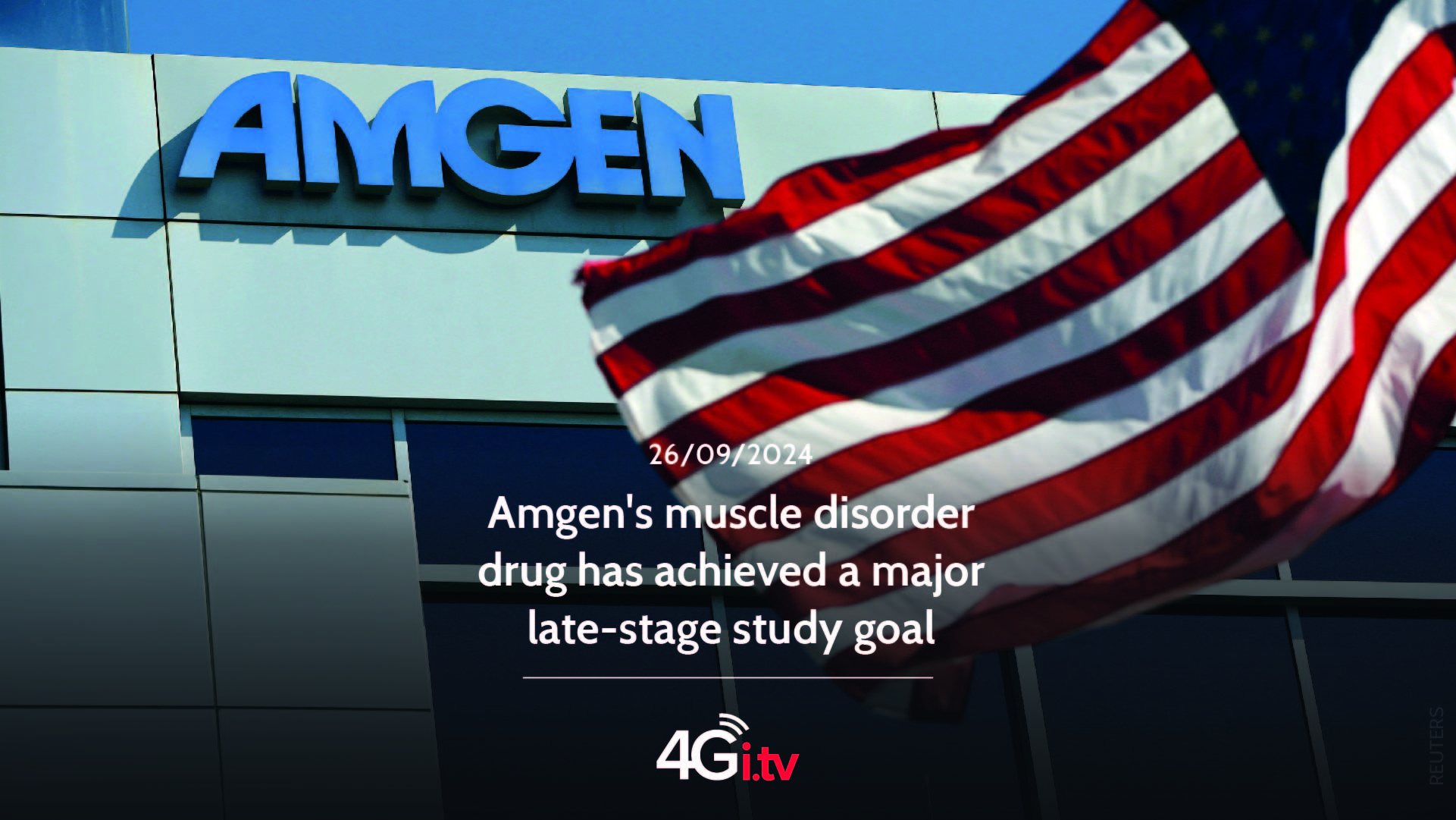 Подробнее о статье Amgen’s muscle disorder drug has achieved a major late-stage study goal