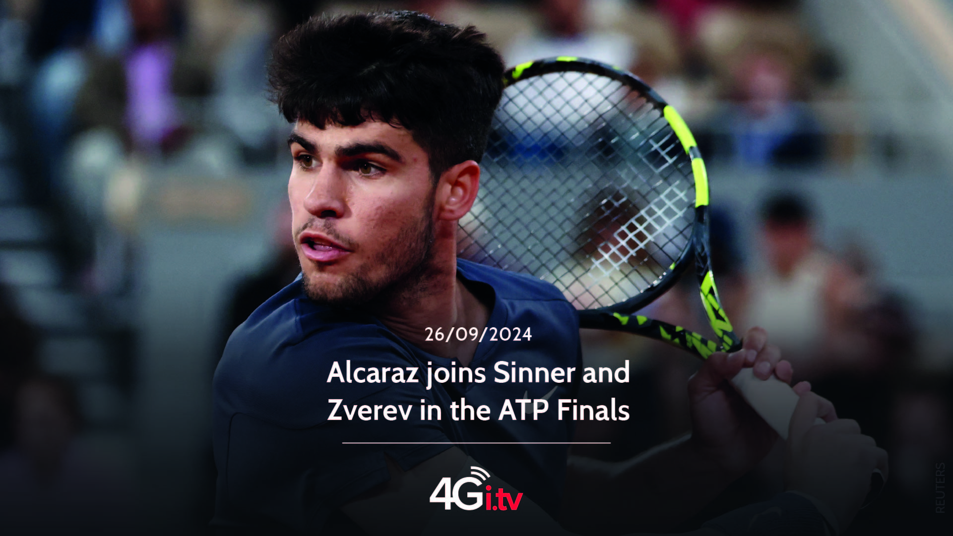 Read more about the article Alcaraz joins Sinner and Zverev in the ATP Finals