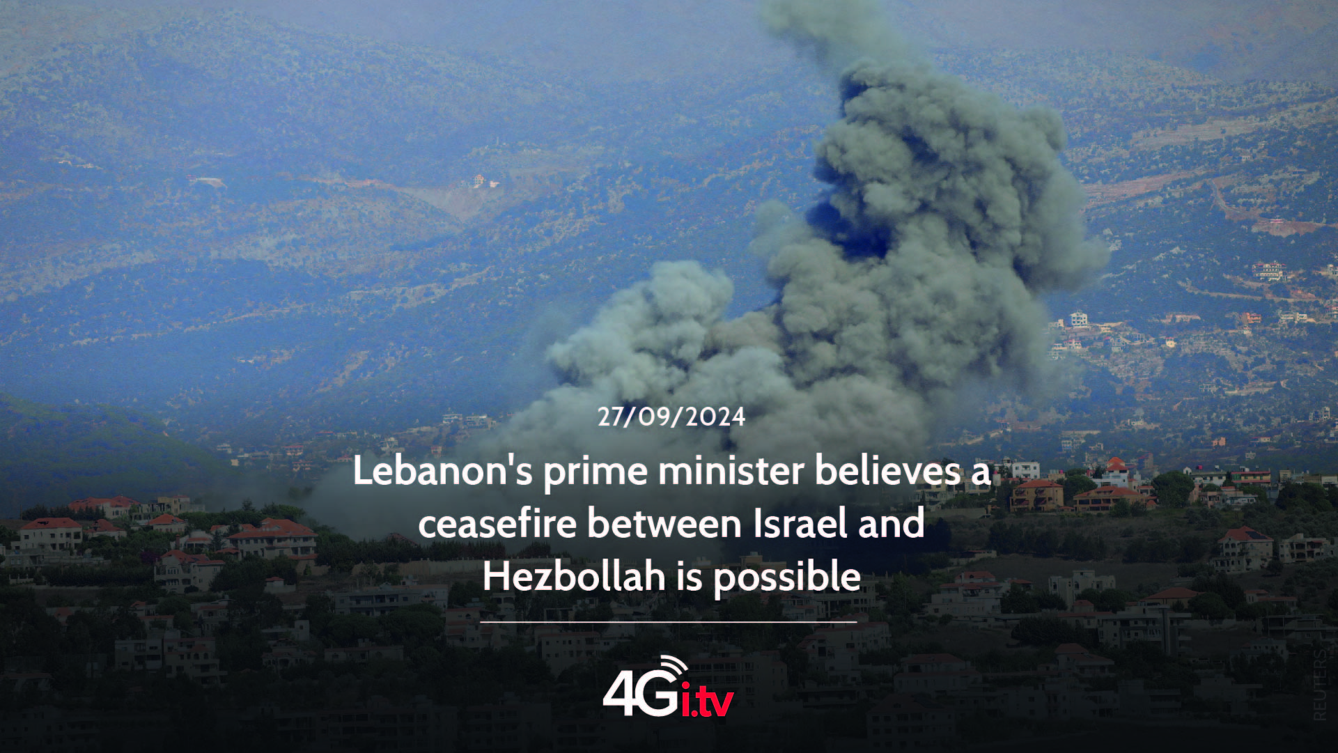 Lesen Sie mehr über den Artikel Lebanon’s prime minister believes a ceasefire between Israel and Hezbollah is possible