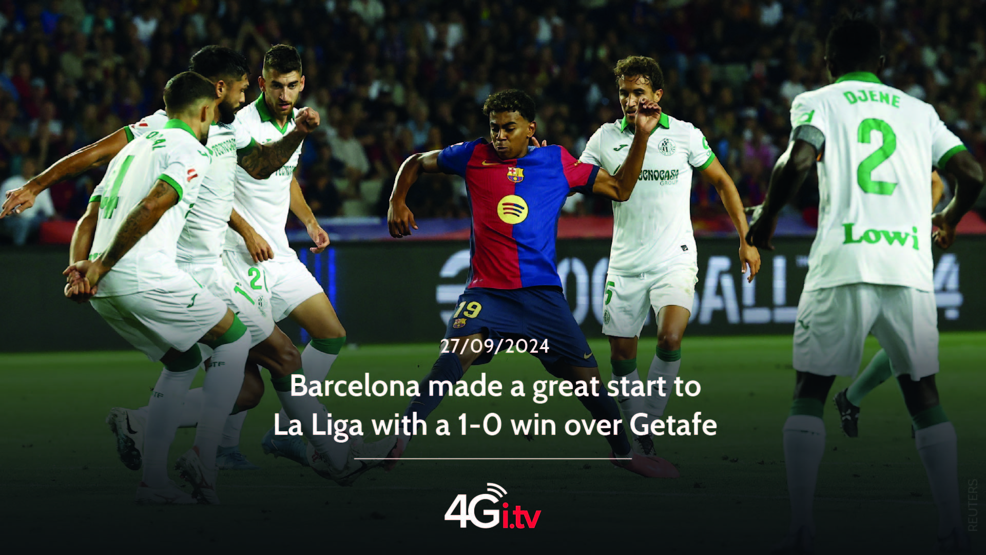 Подробнее о статье Barcelona made a great start to La Liga with a 1-0 win over Getafe