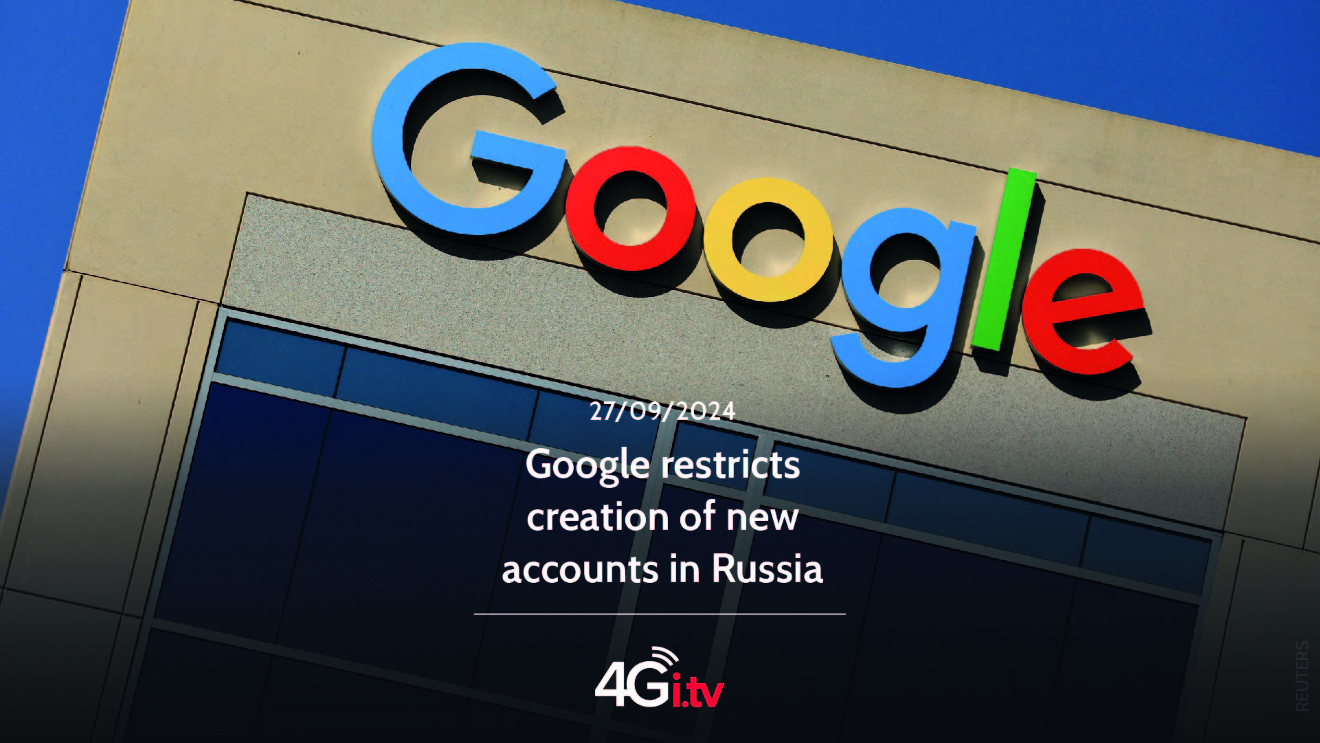 Read more about the article Google restricts creation of new accounts in Russia