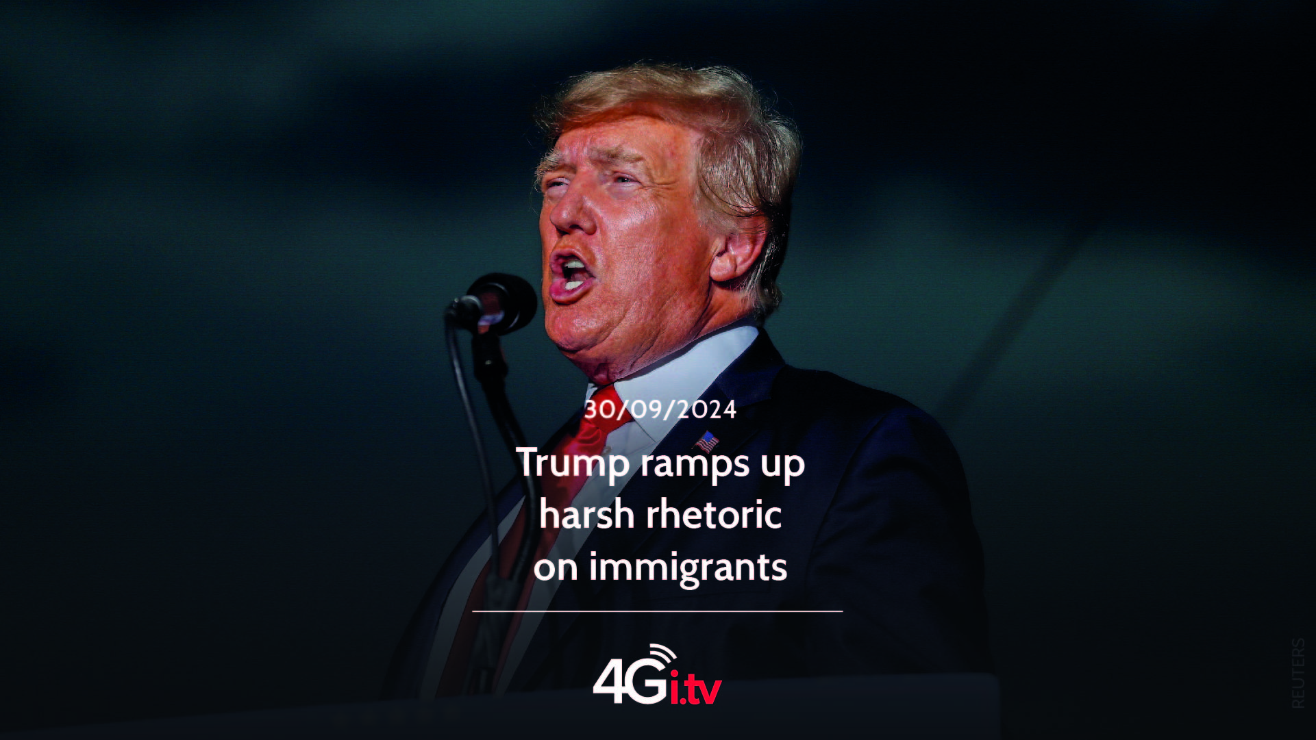 Read more about the article Trump ramps up harsh rhetoric on immigrants