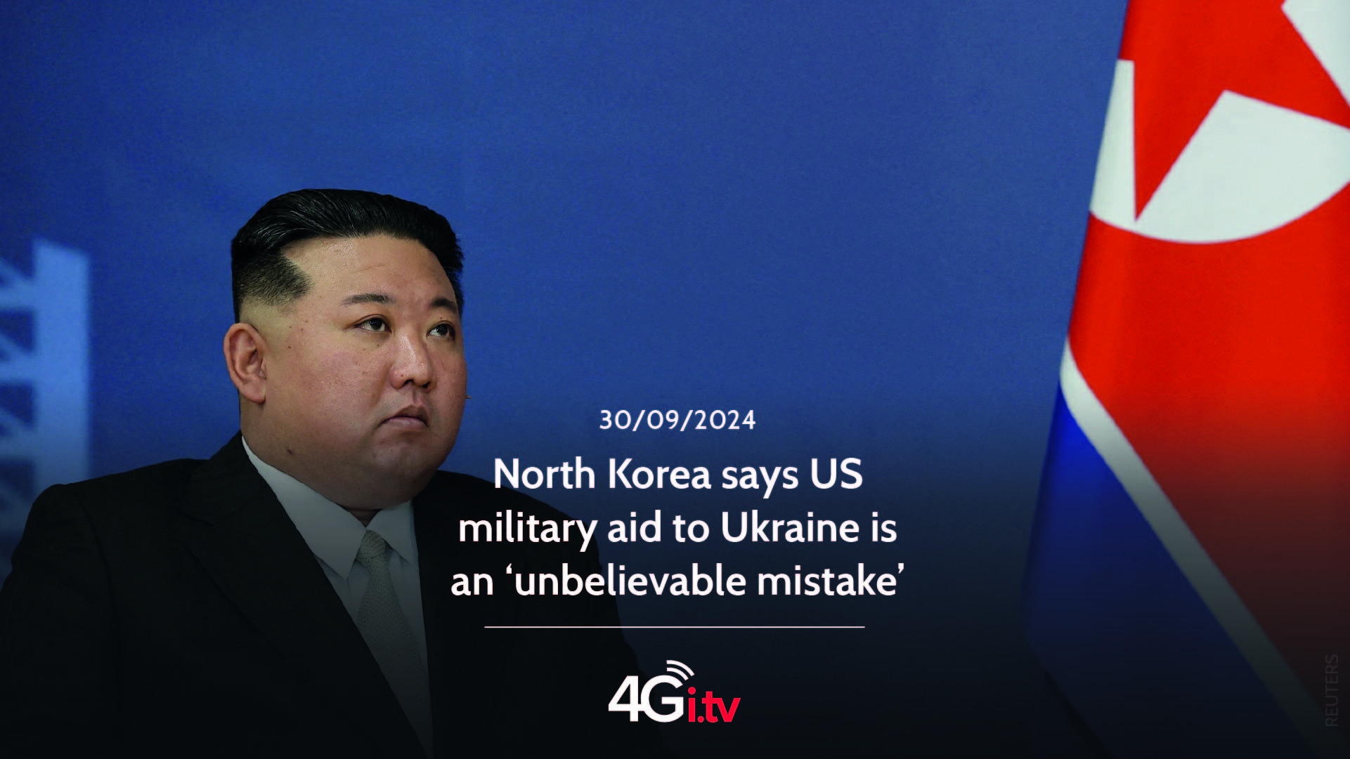 Read more about the article North Korea says US military aid to Ukraine is an ‘unbelievable mistake’