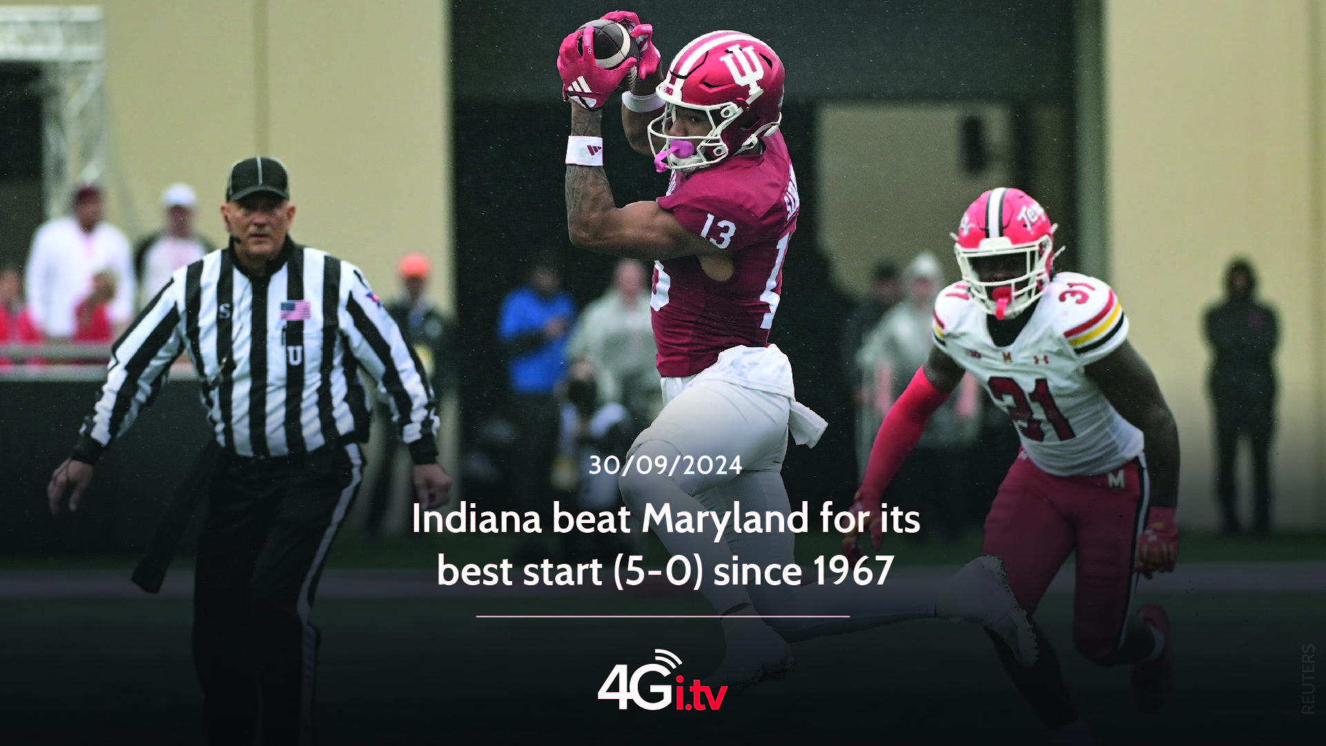 Read more about the article Indiana beat Maryland for its best start (5-0) since 1967