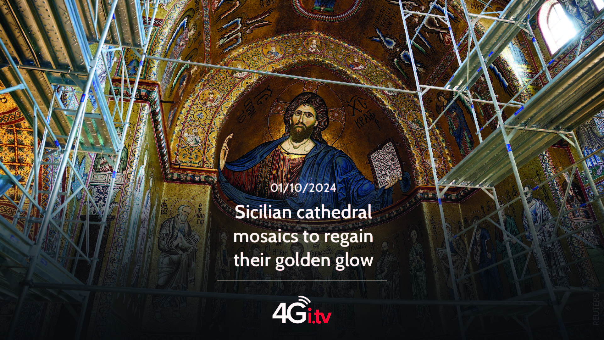 Подробнее о статье Sicilian cathedral mosaics to regain their golden glow