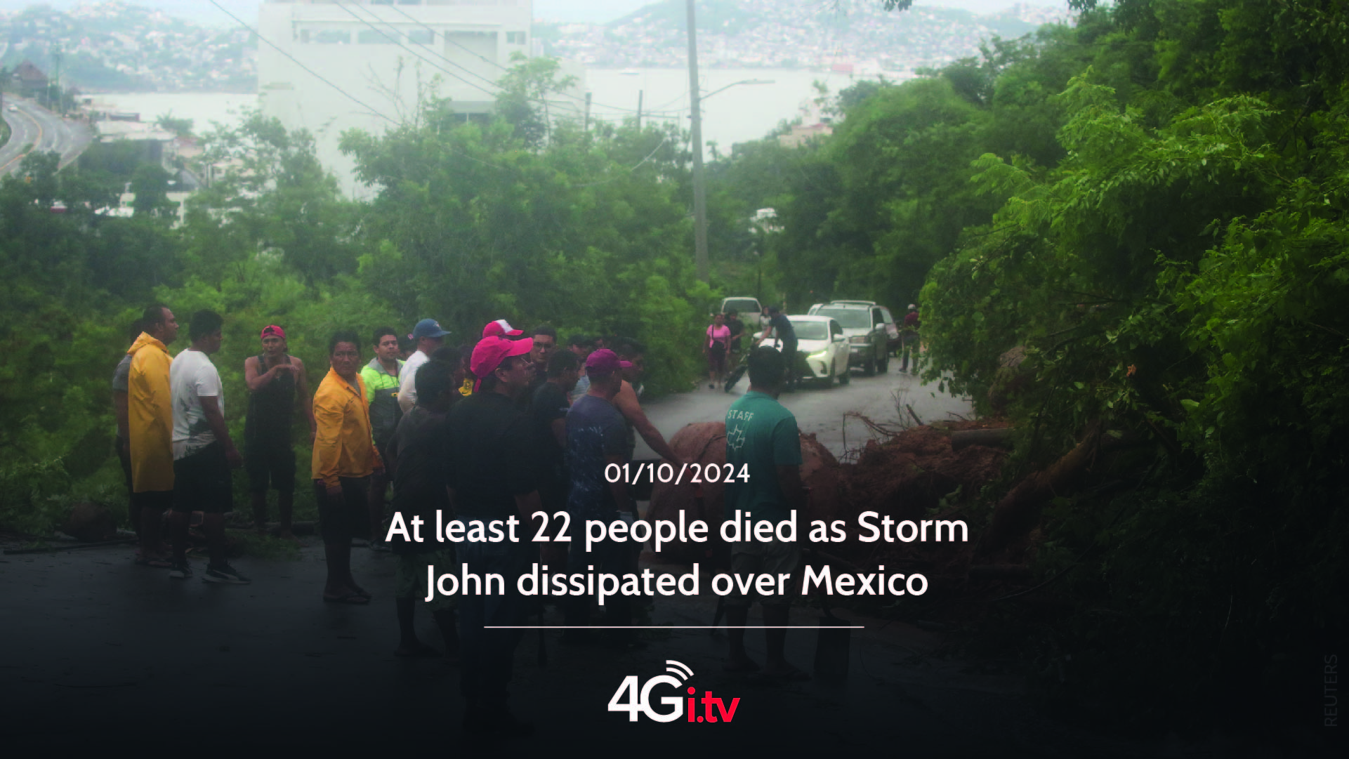 Lesen Sie mehr über den Artikel At least 22 people died as Storm John dissipated over Mexico