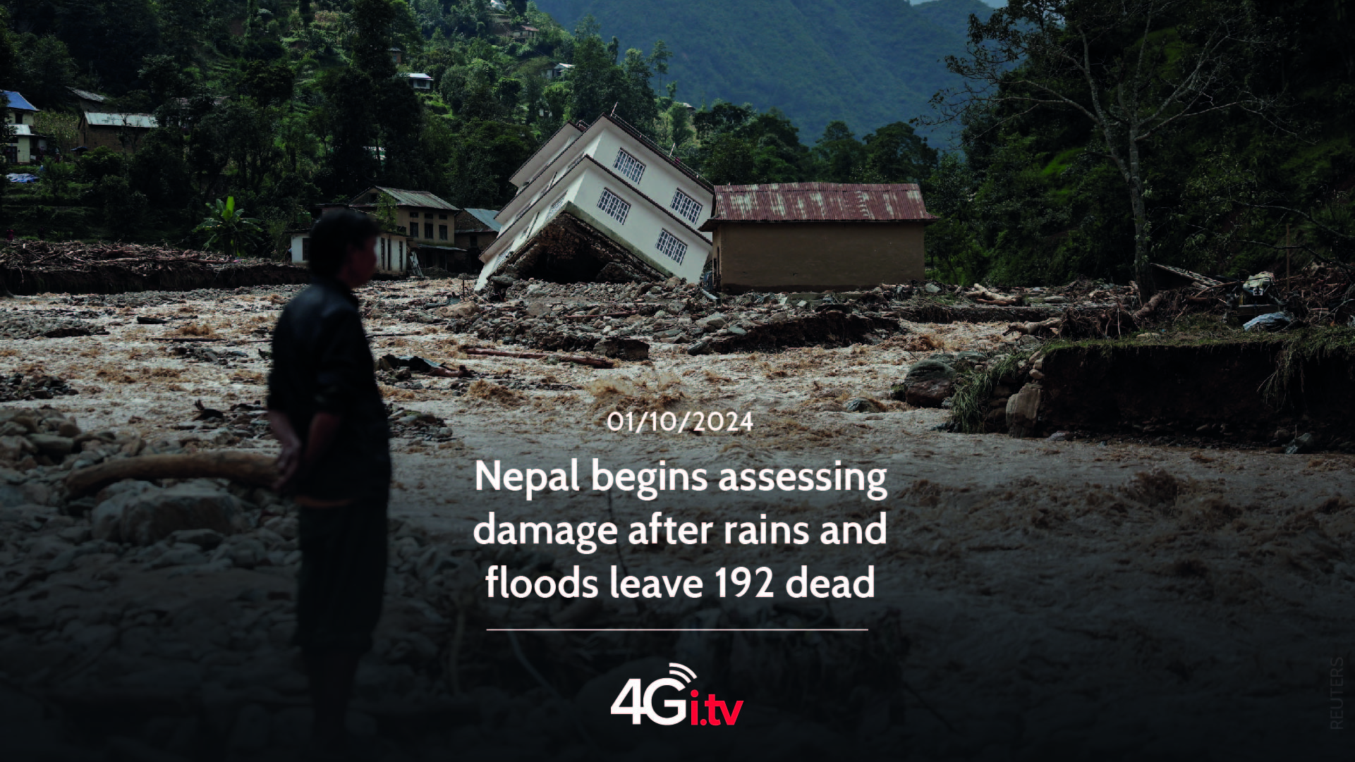 Read more about the article Nepal begins assessing damage after rains and floods leave 192 dead