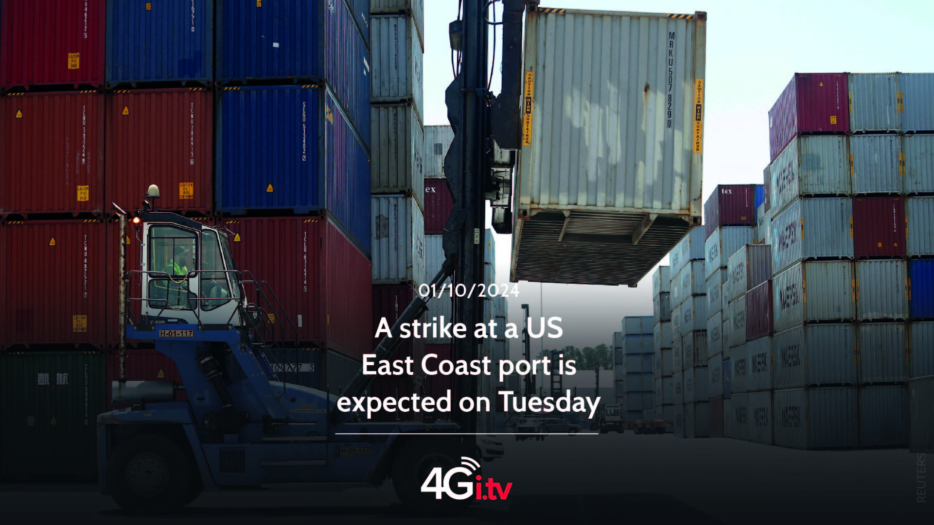 Read more about the article A strike at a US East Coast port is expected on Tuesday