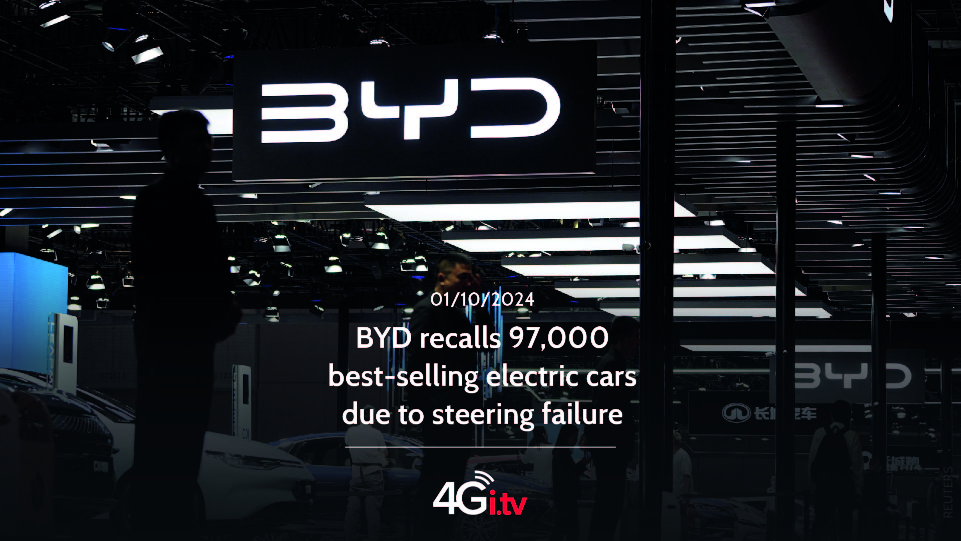 Подробнее о статье BYD recalls 97,000 best-selling electric cars due to steering failure