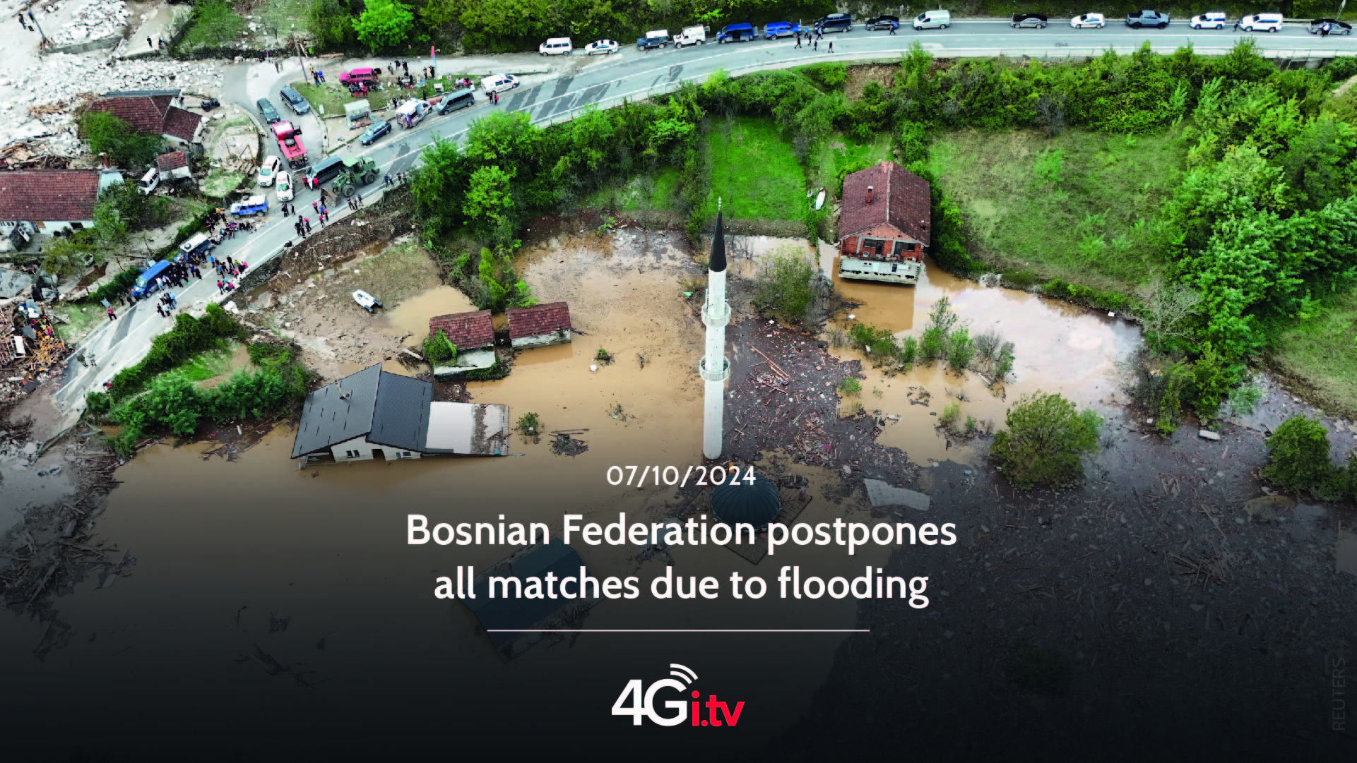 Read more about the article Bosnian Federation postpones all matches due to flooding