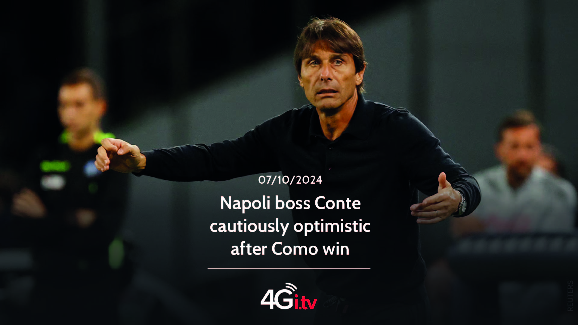 Lee más sobre el artículo Napoli boss Conte cautiously optimistic after Como win