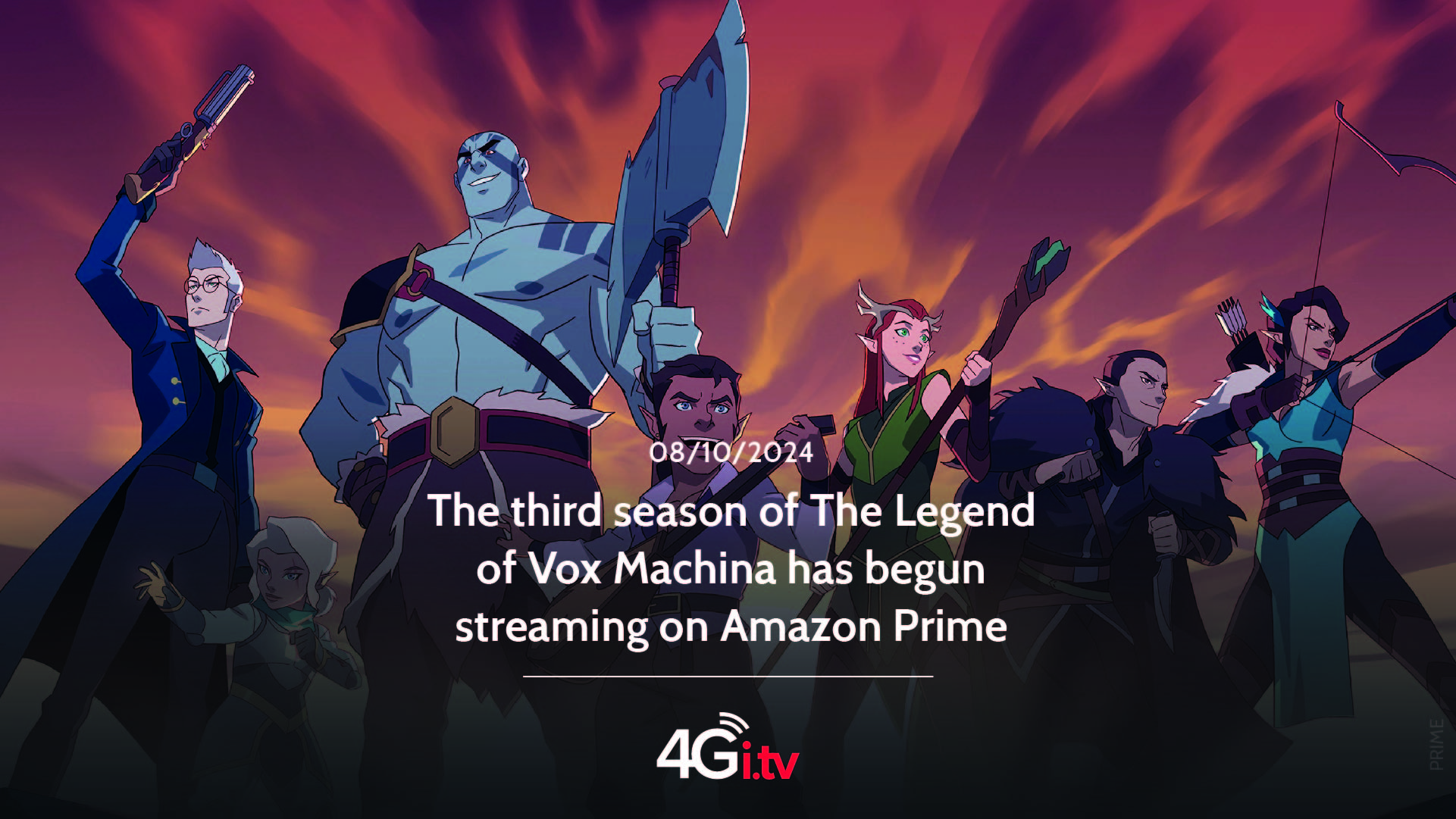 Подробнее о статье The third season of The Legend of Vox Machina has begun streaming on Amazon Prime