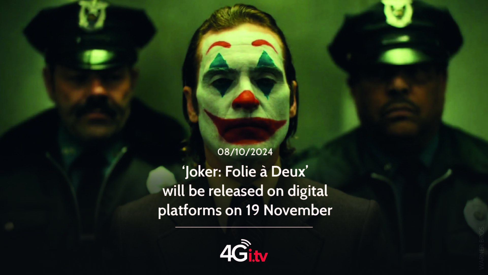 Read more about the article ‘Joker: Folie à Deux’ will be released on digital platforms on 19 November