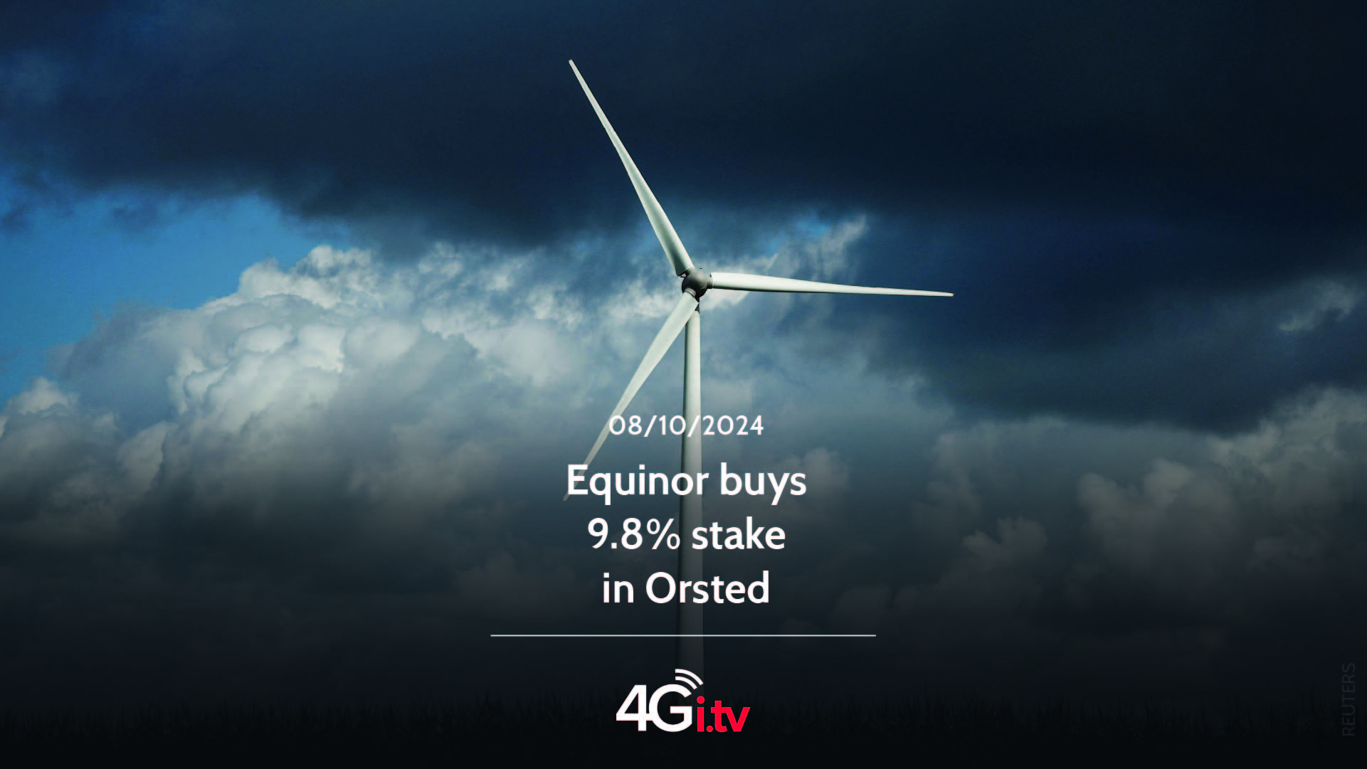 Read more about the article Equinor buys 9.8% stake in Orsted