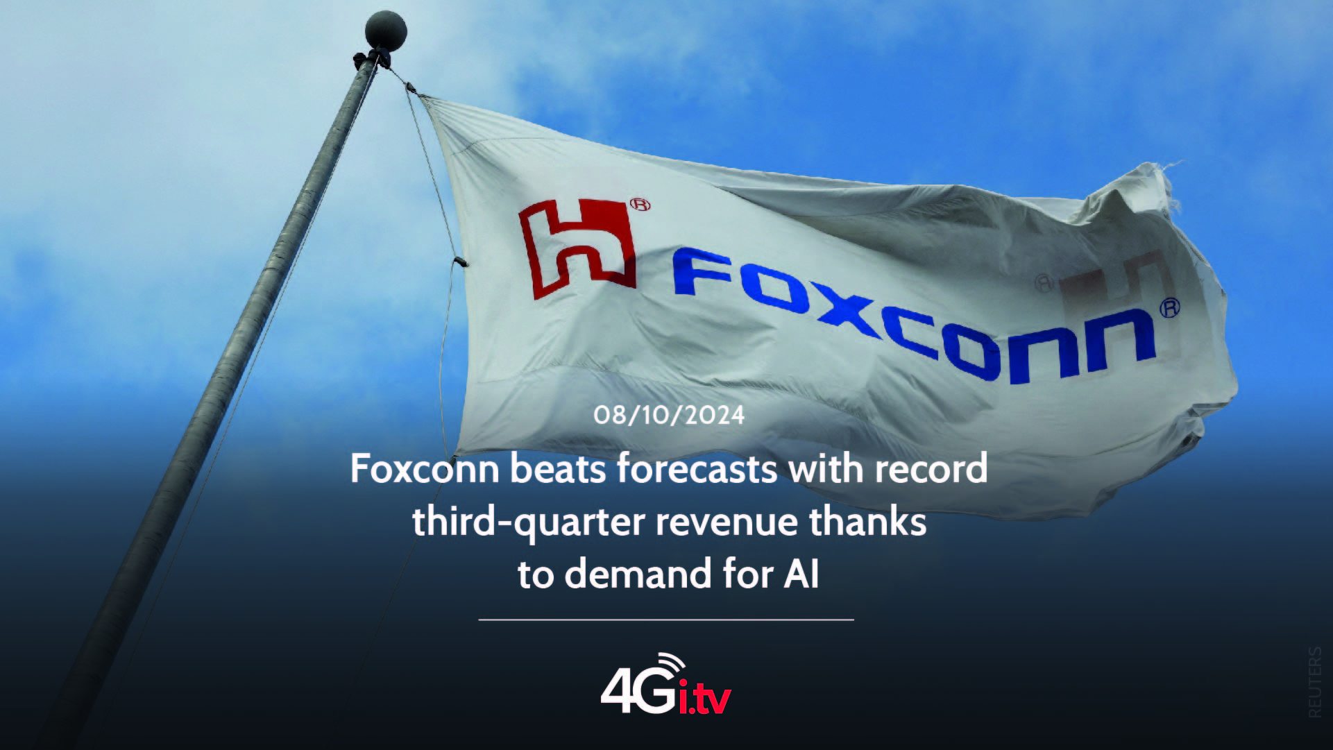 Read more about the article Foxconn beats forecasts with record third-quarter revenue thanks to demand for AI