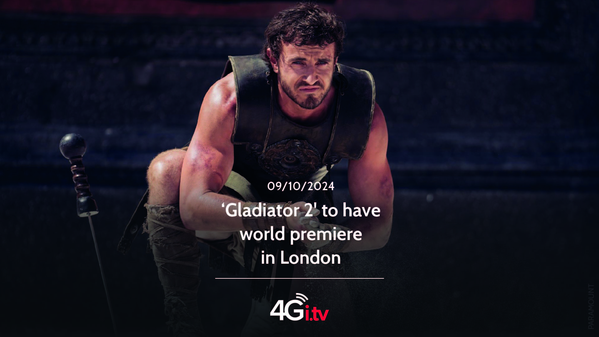 Lee más sobre el artículo ‘Gladiator 2′ to have world premiere in London