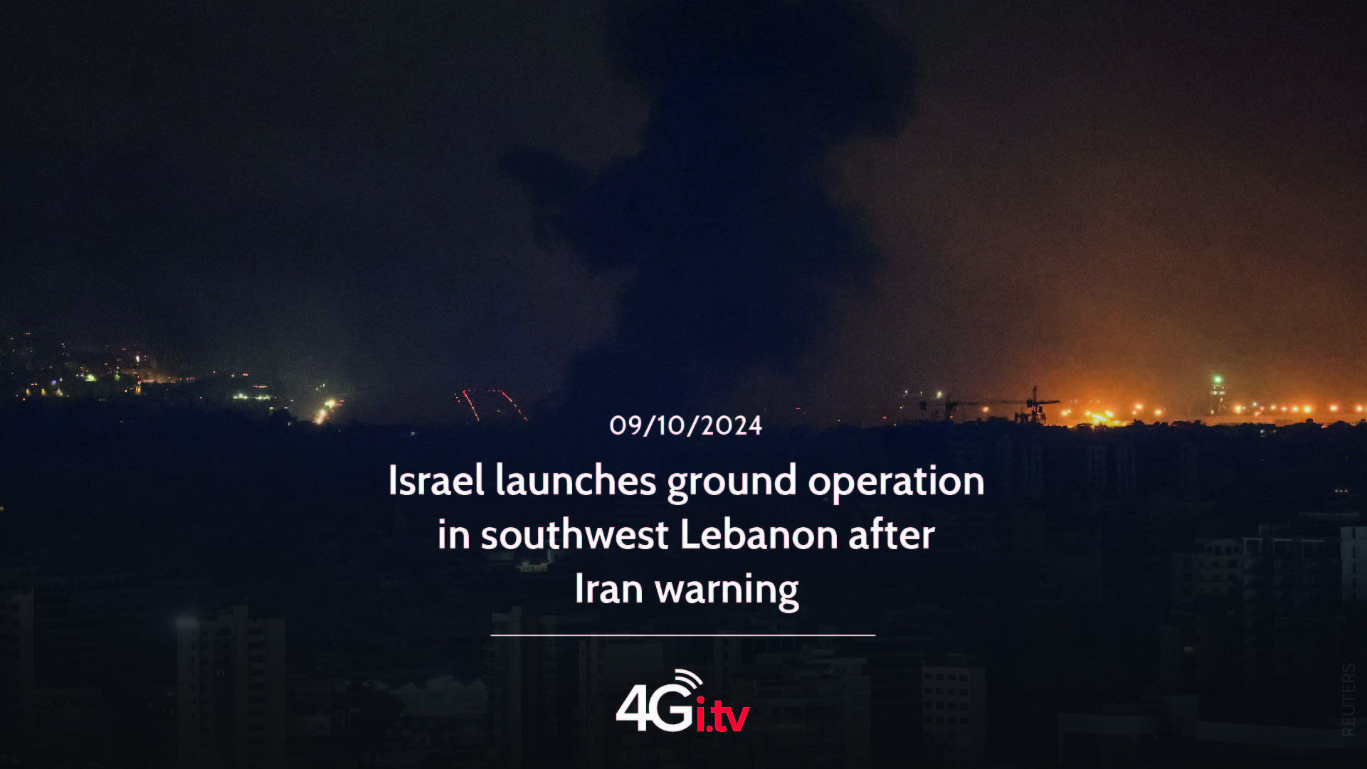 Read more about the article Israel launches ground operation in southwest Lebanon after Iran warning