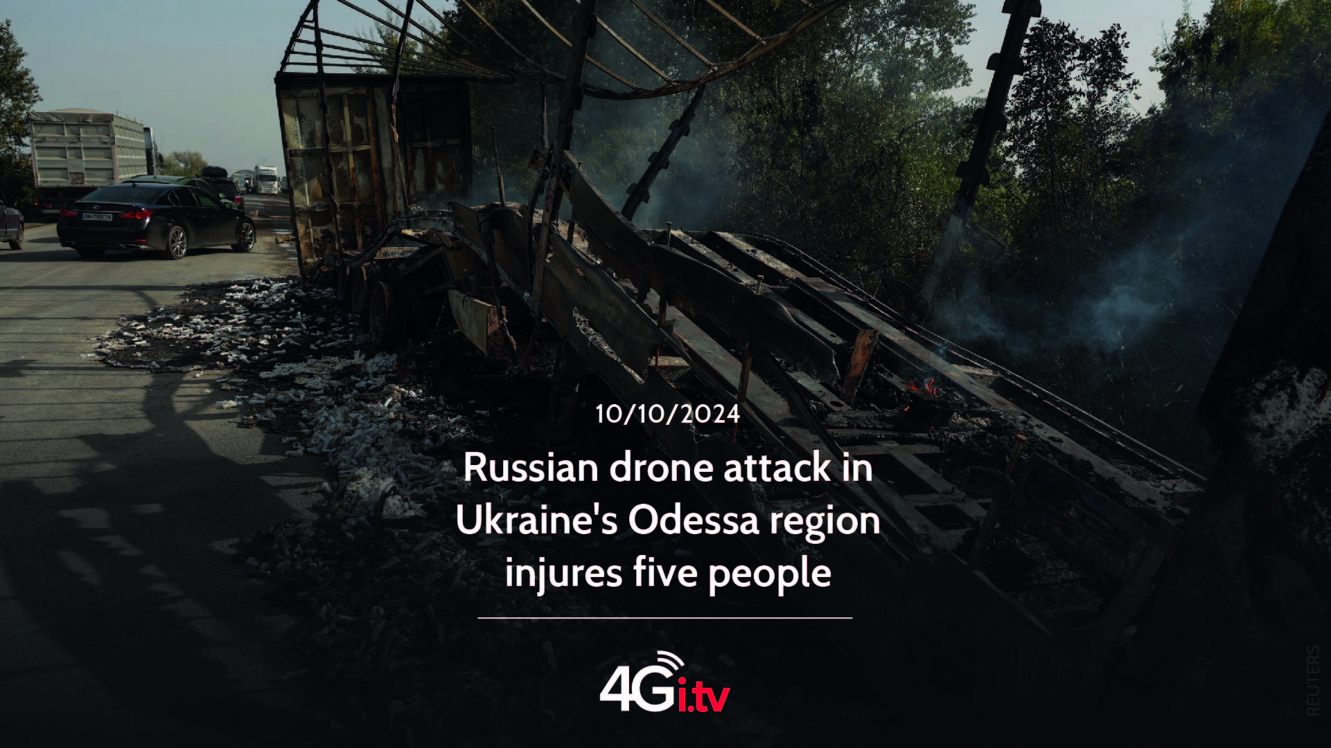 Read more about the article Russian drone attack in Ukraine’s Odessa region injures five people