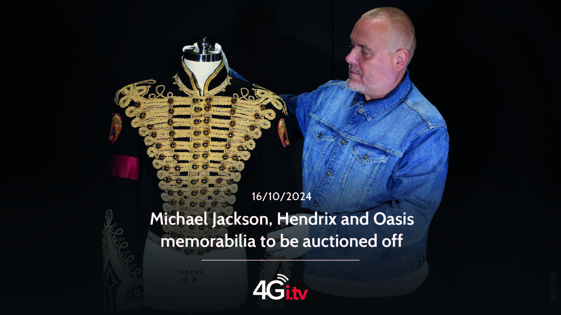 Подробнее о статье Michael Jackson, Hendrix and Oasis memorabilia to be auctioned off