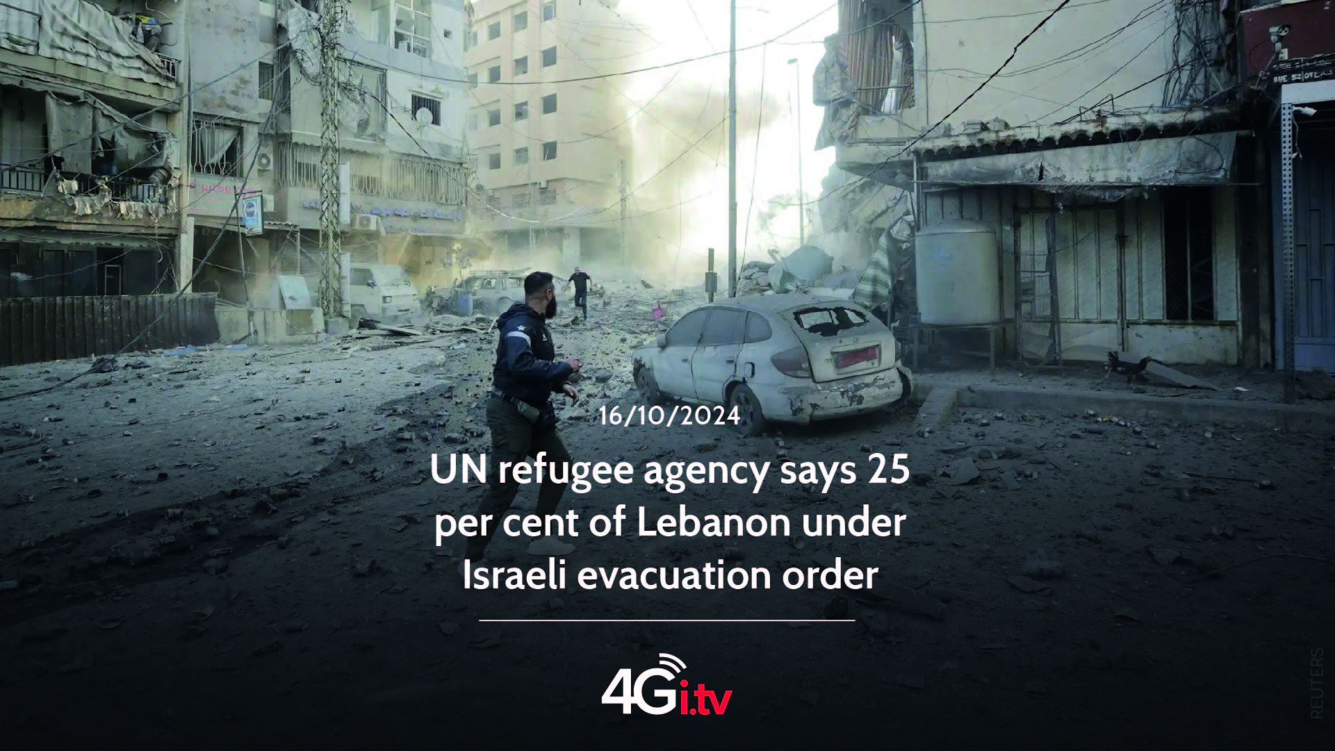 Read more about the article UN refugee agency says 25 per cent of Lebanon under Israeli evacuation order