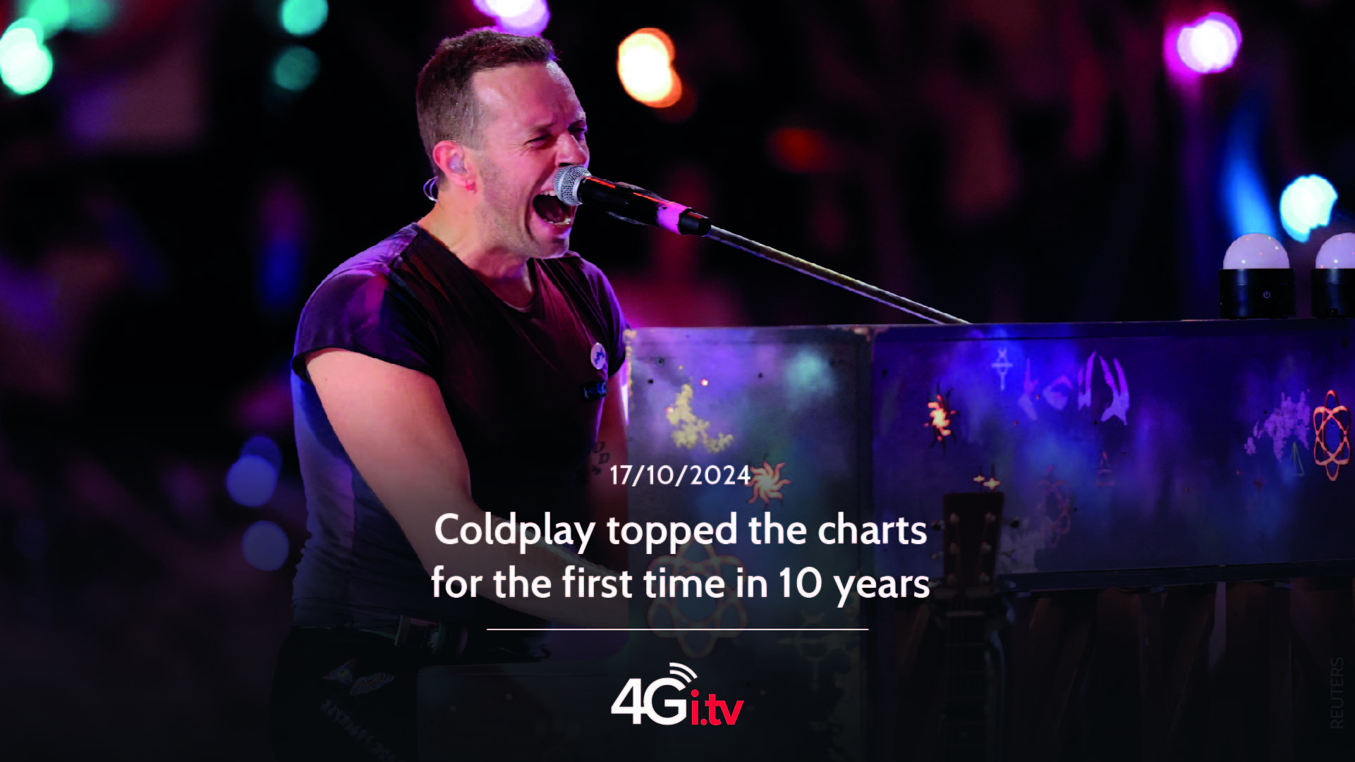 Read more about the article Coldplay topped the charts for the first time in 10 years