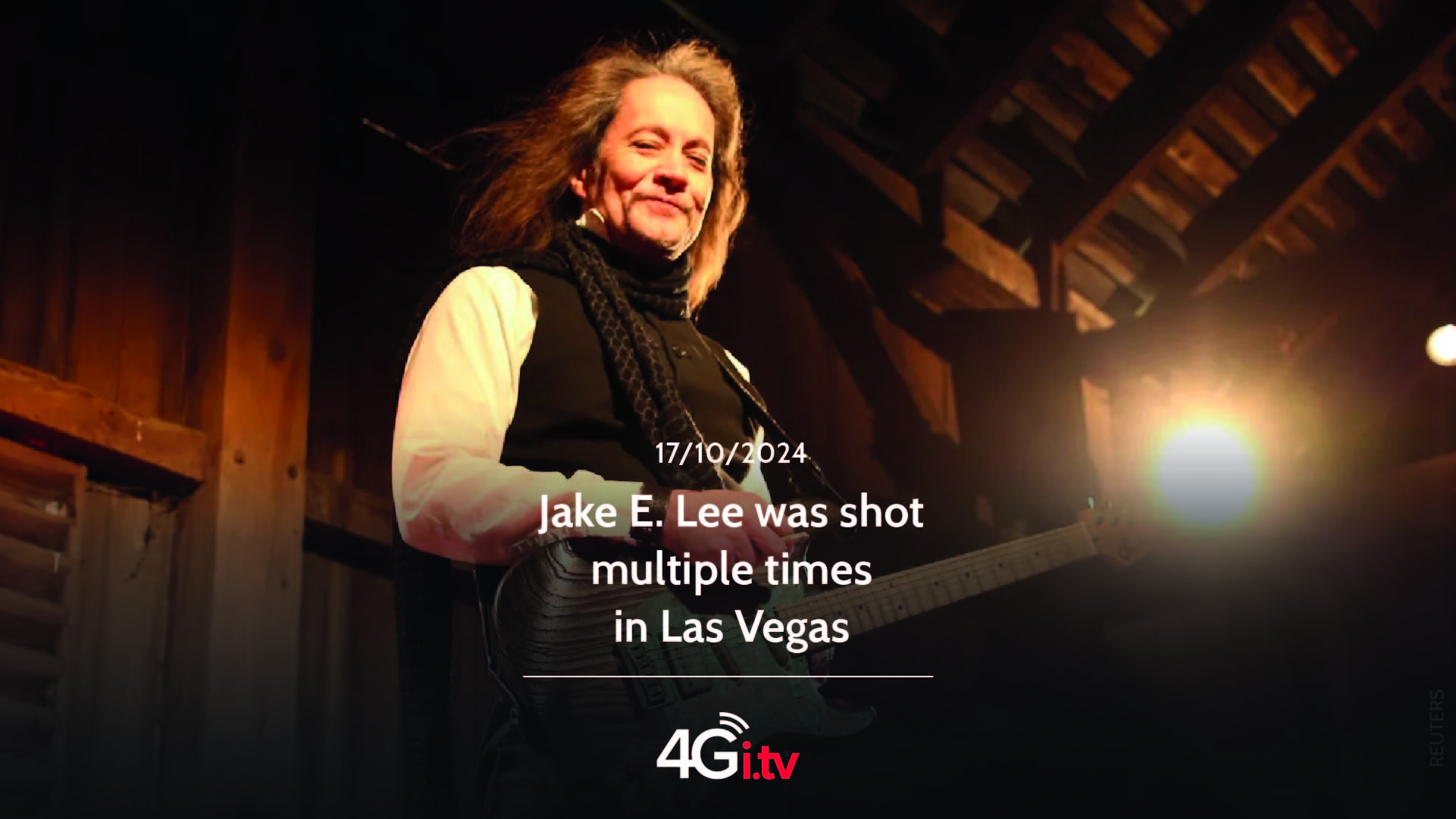 Lee más sobre el artículo Jake E. Lee was shot multiple times in Las Vegas