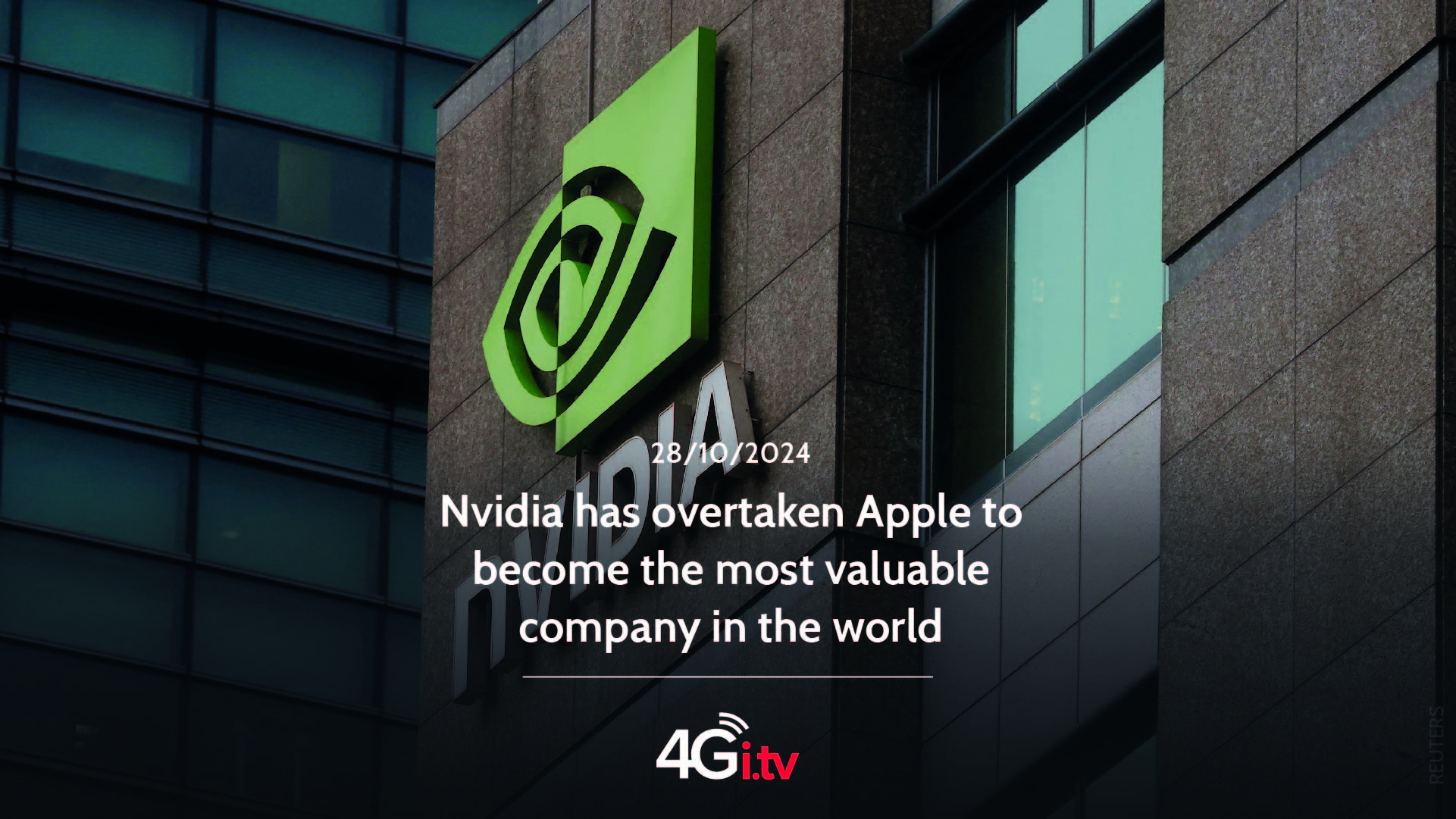 Подробнее о статье Nvidia has overtaken Apple to become the most valuable company in the world