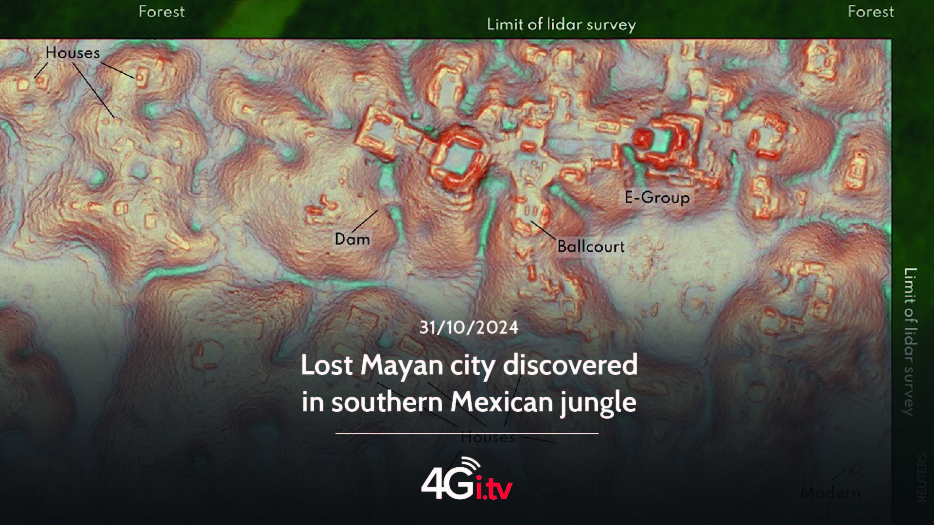 Read more about the article Lost Mayan city discovered in southern Mexican jungle